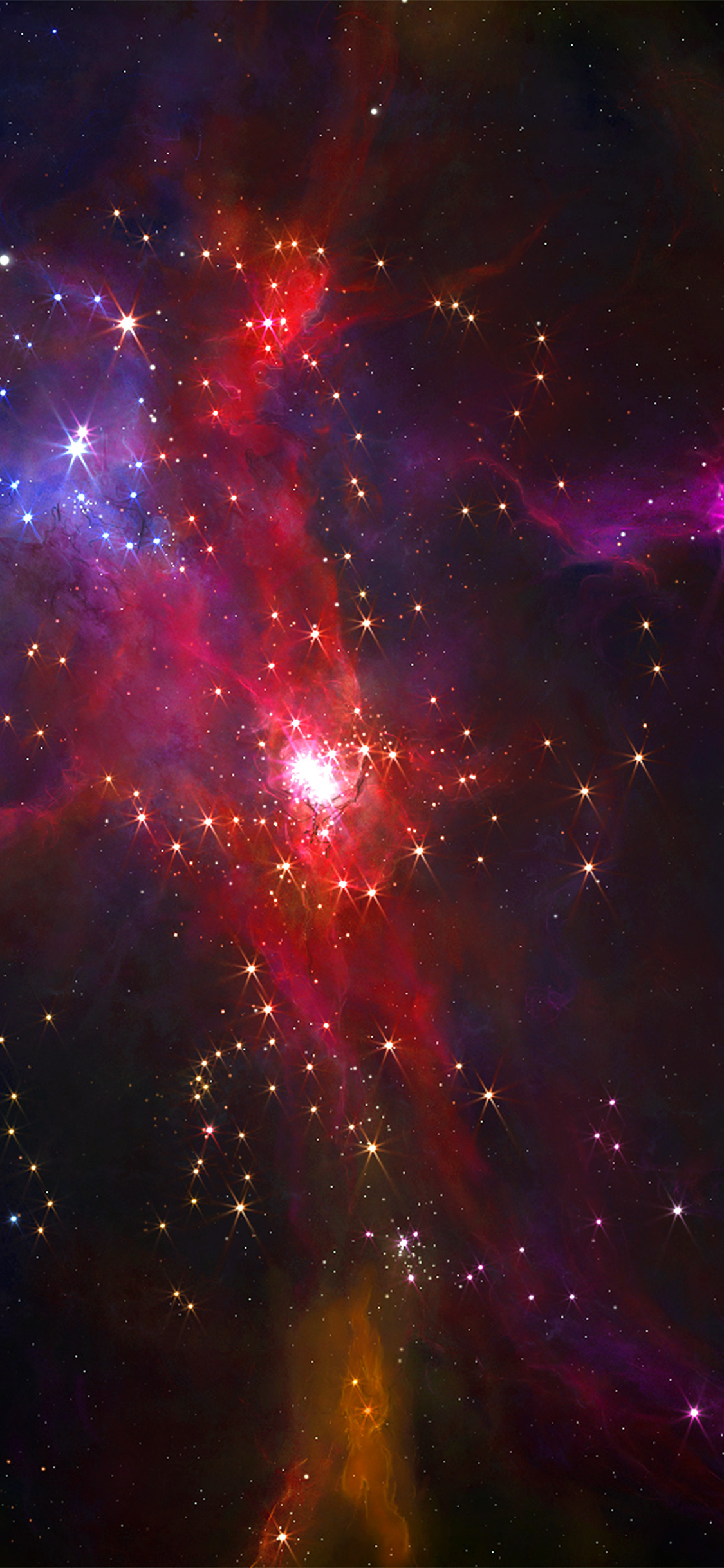 Dark Sky Art Illustration Wallpaper