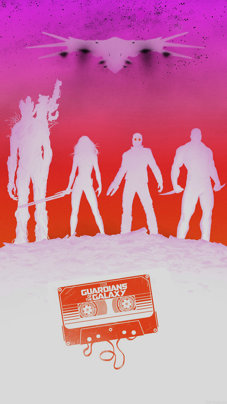 Guardians Of The Galaxy Red Poster