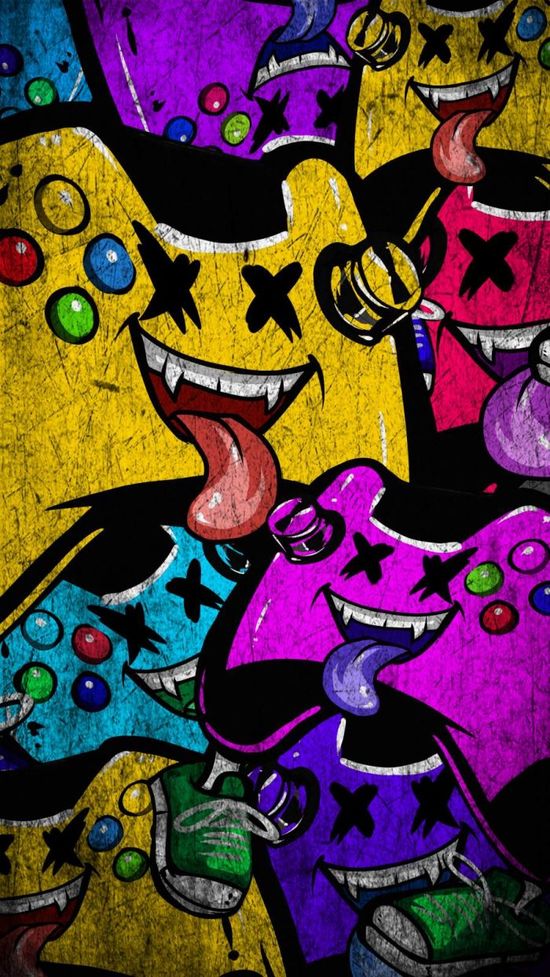 Graffiti wallpaper iphone