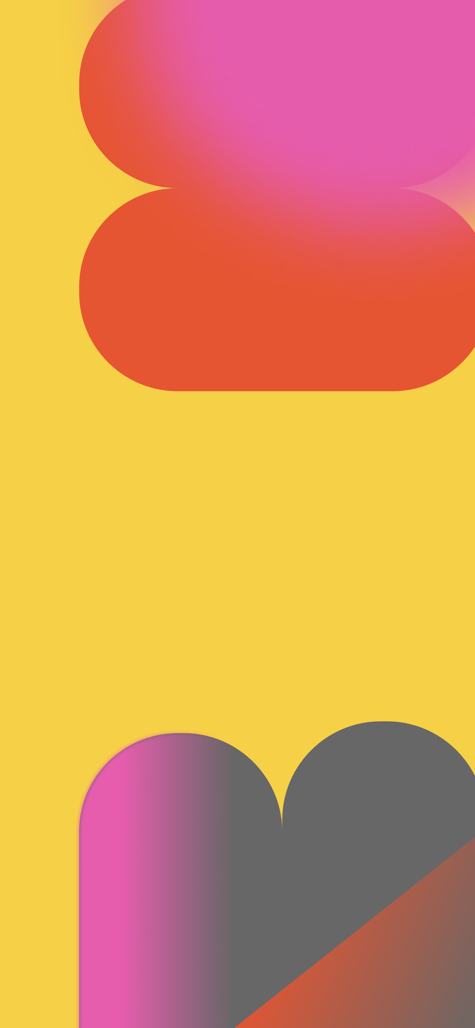 Wallpaper Orange, Graphic Design, M 095