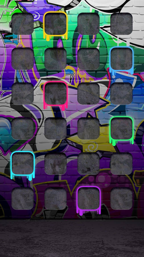 Download free iPhone Xr Red Graffiti