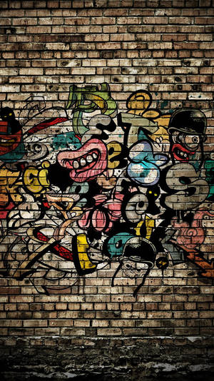 Graffiti iPhone HD Wallpaper