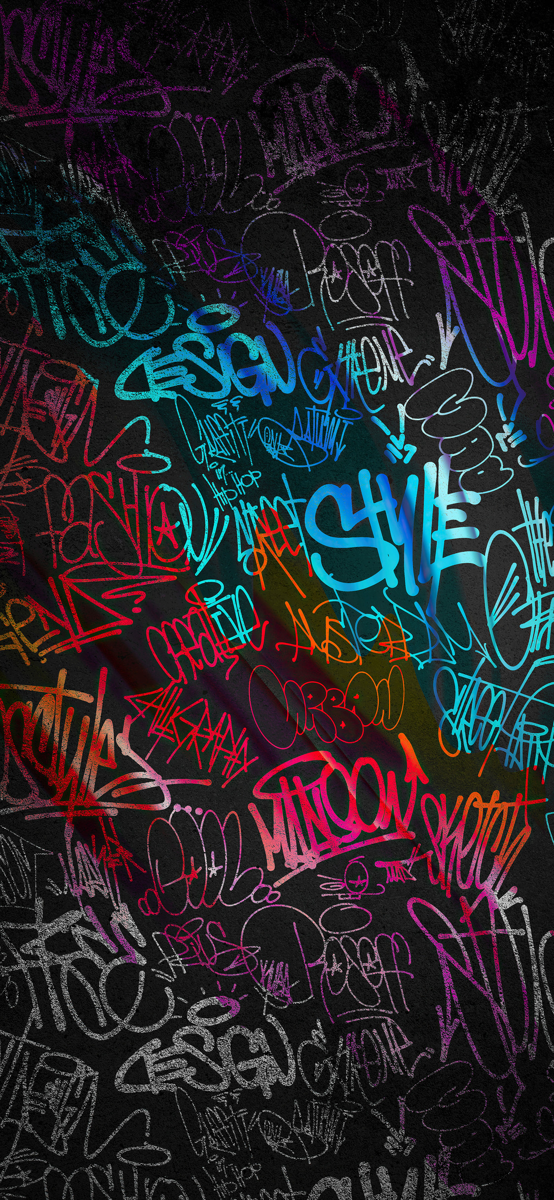 Graffiti Typos iPhone XS