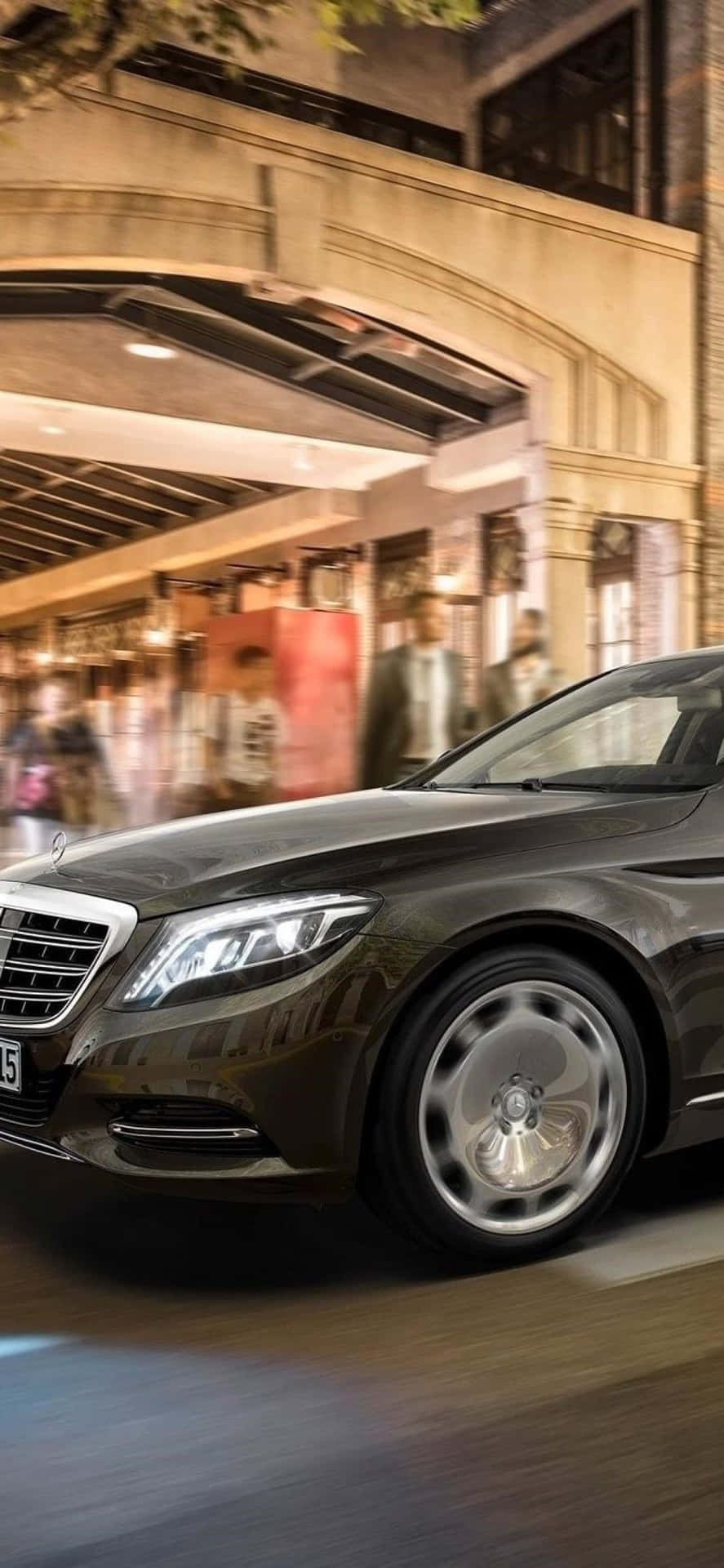 Download iPhone Xs Mercedes Background