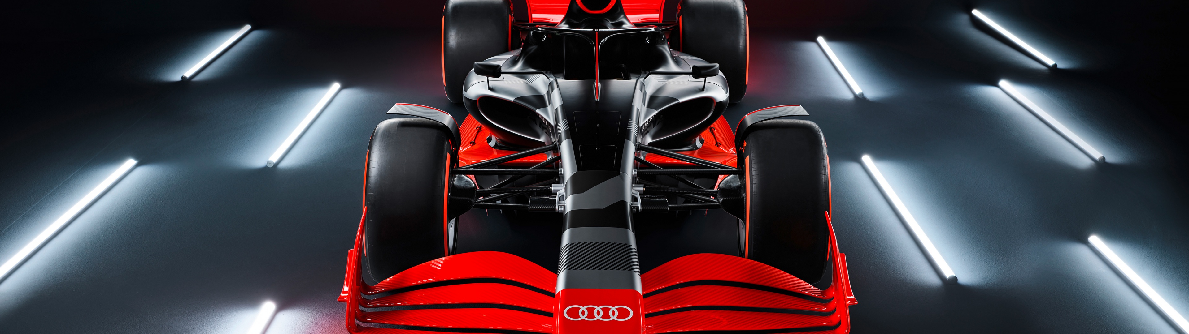 Audi F1 launch livery Wallpaper 4K, 5K