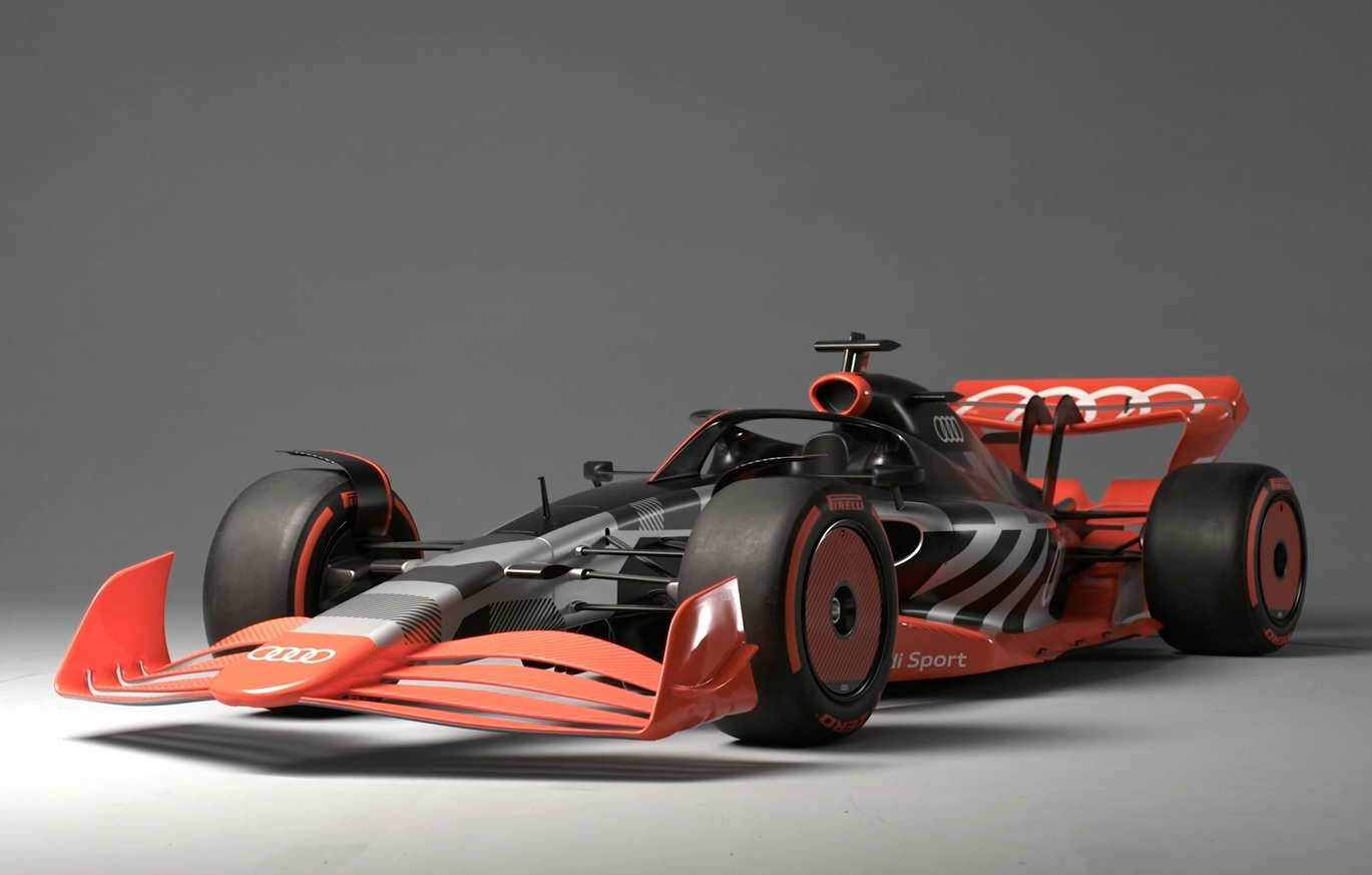 First image of Audi F1 showcar, r