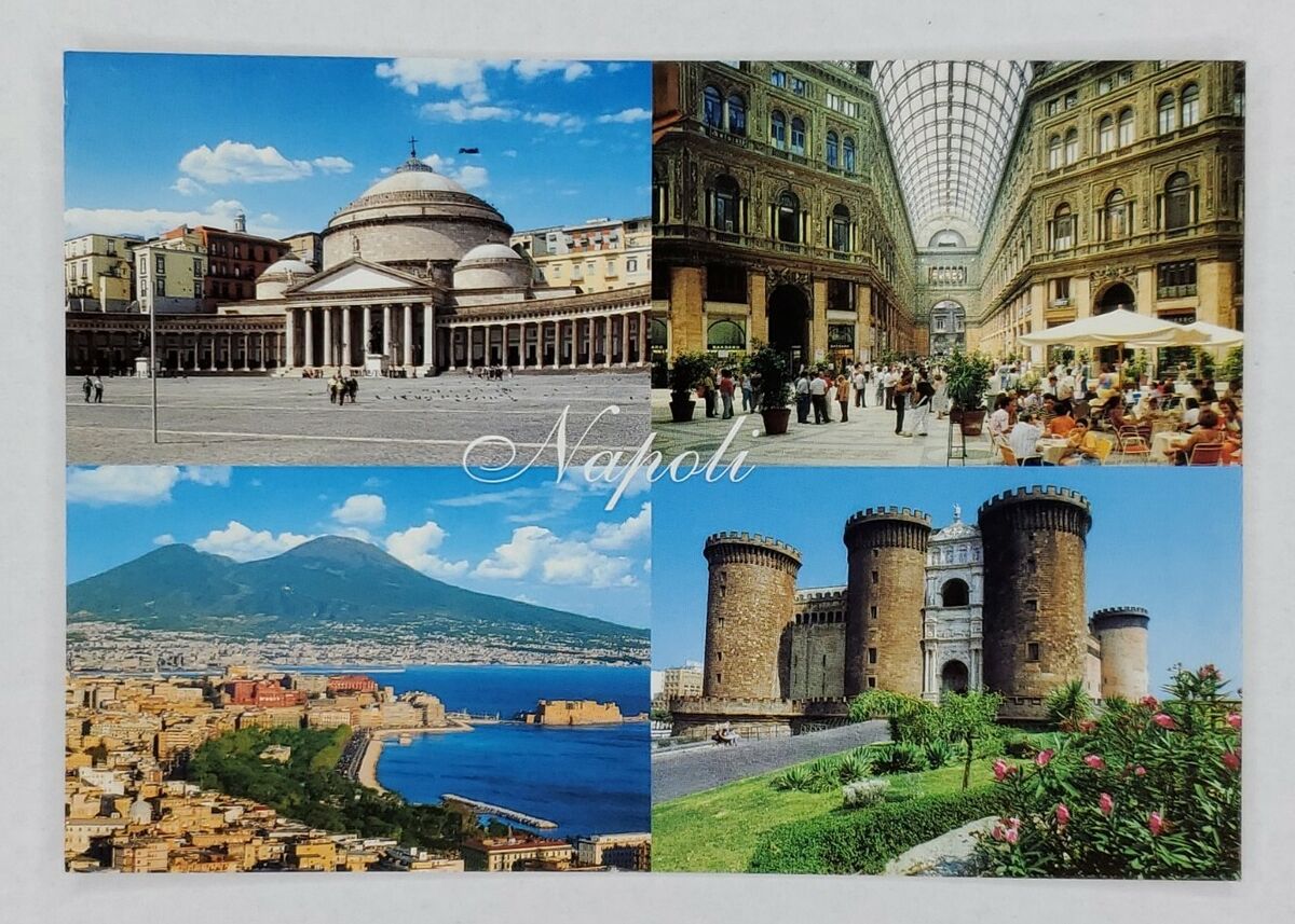 Postcard Napoli Italy Collage Picture