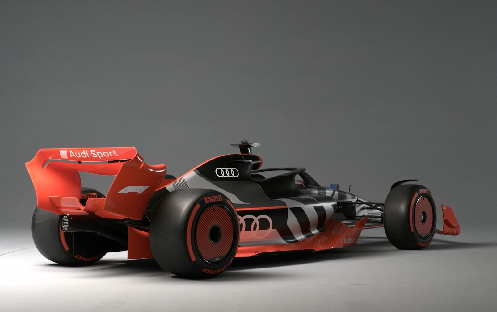 First image of Audi F1 showcar, r
