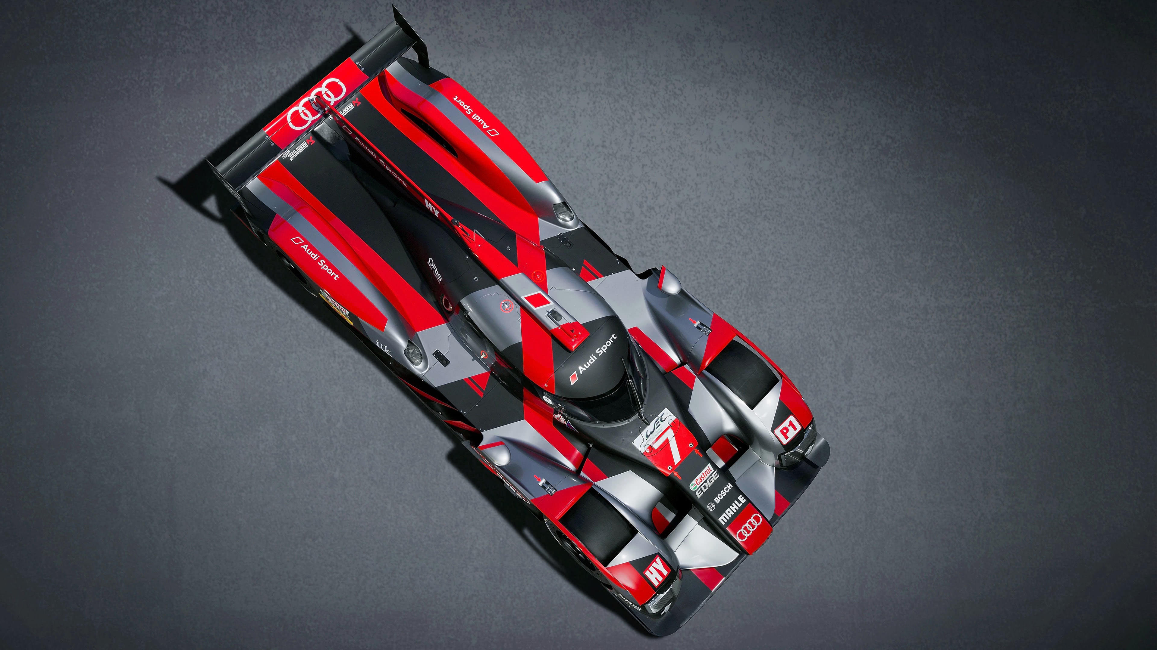 Audi R18 LMP1 F1 Top UHD 4K Wallpaper