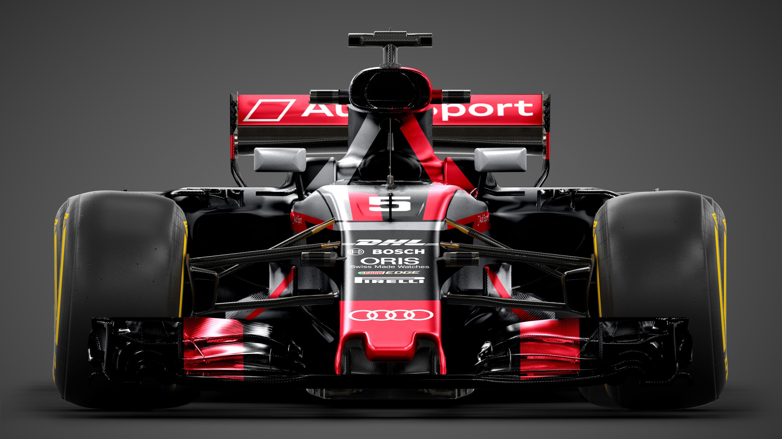 Audi Sport F1 4K Wallpaper Car