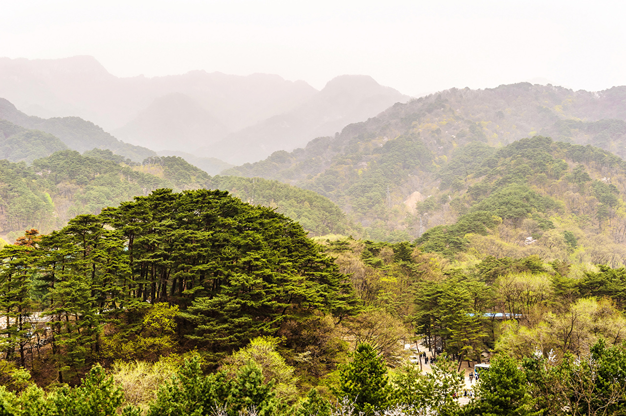 North Korea Nature Mountains landscape