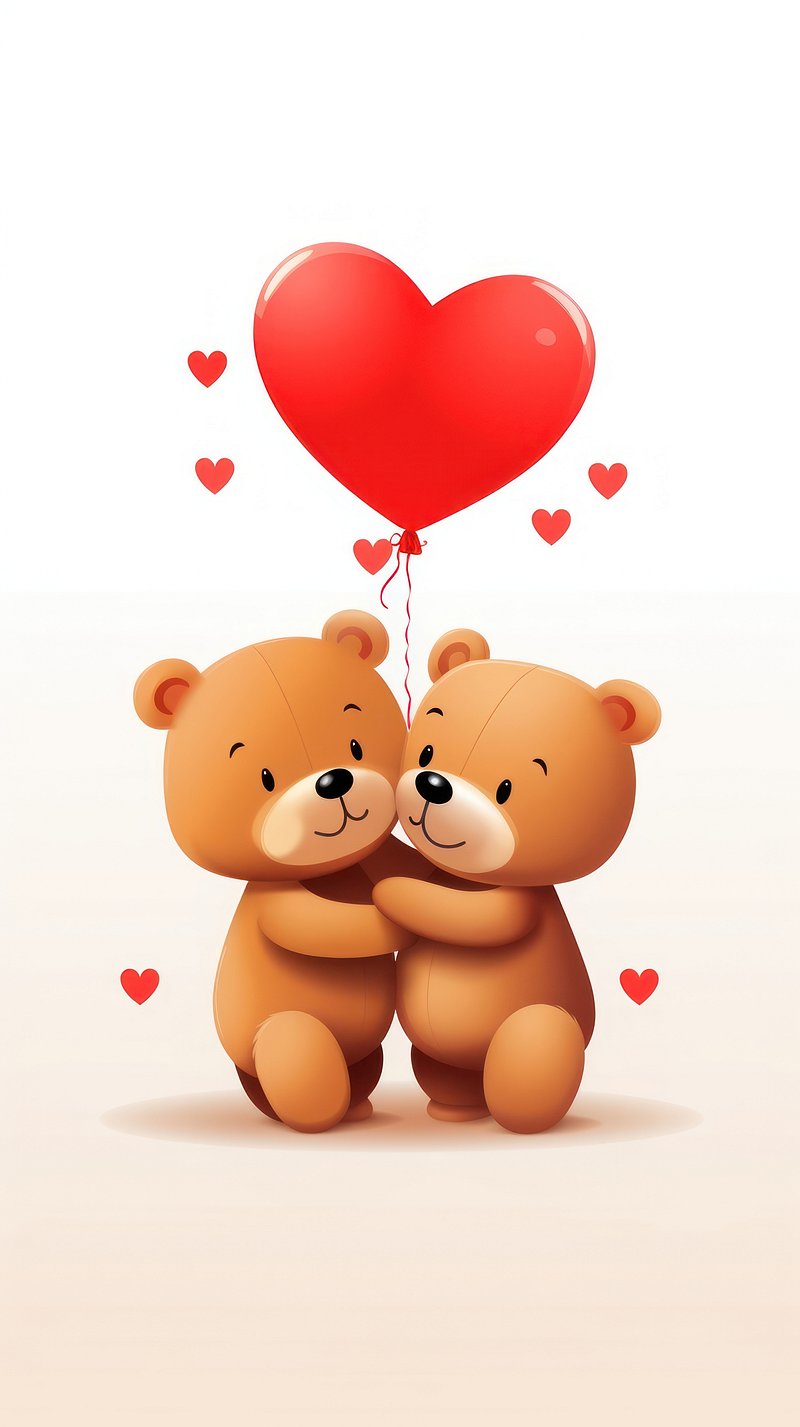 Cute Wallpaper Teddy Bear Heart Image