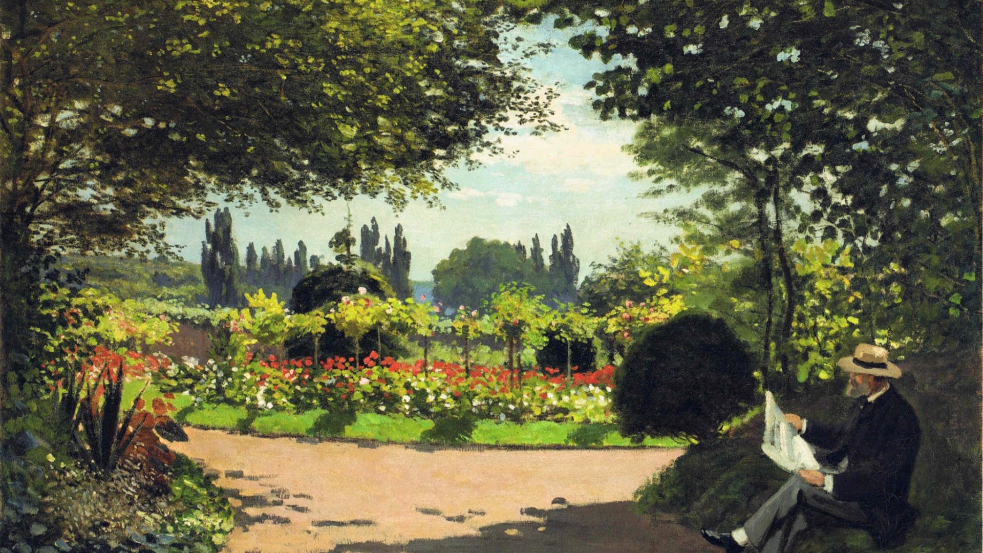 Wallpaper Park, stay, picture, garden