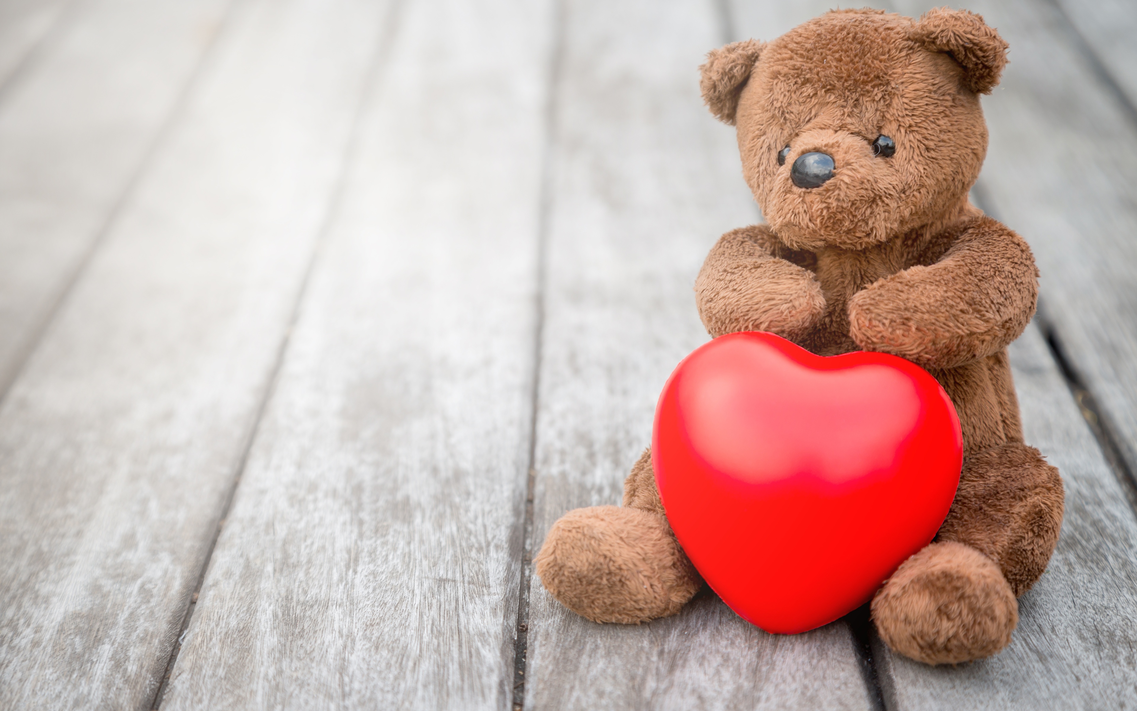 Desktop Wallpaper Heart Teddy bear