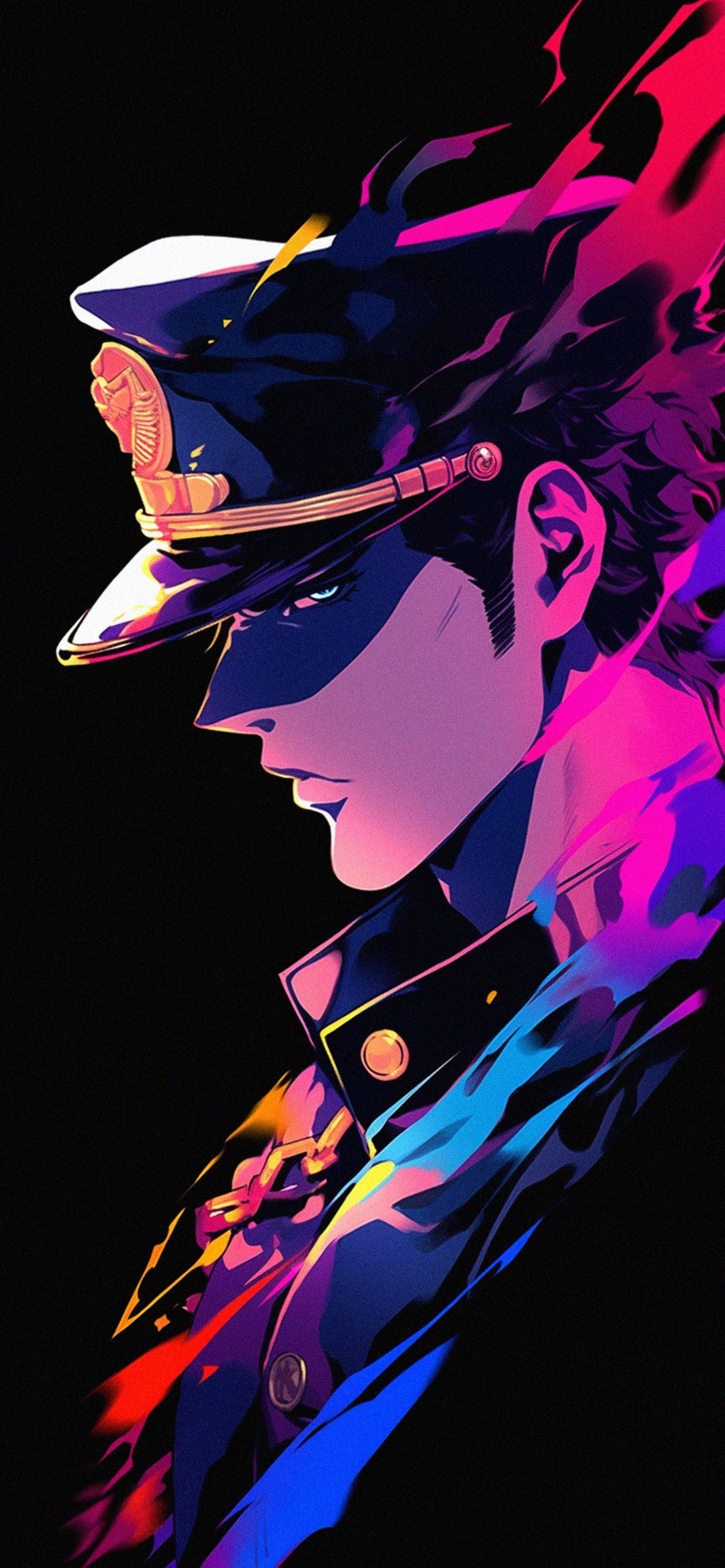 Jotaro Kujo Black Aesthetic Wallpaper