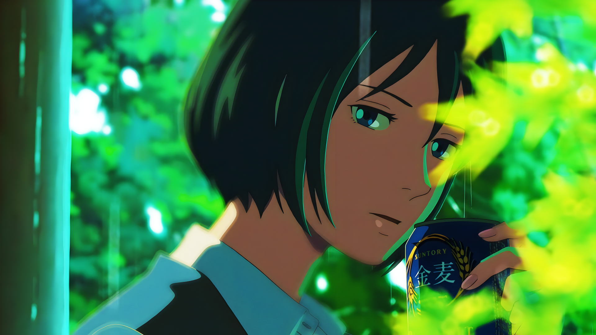 Garden Of Words 4k Ultra HD Wallpaper