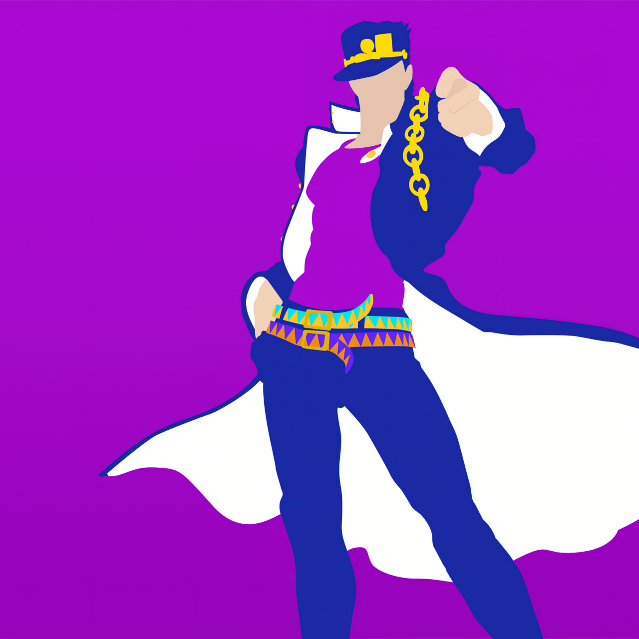 Jotaro Kujo Wallpaper 4K, Faceless