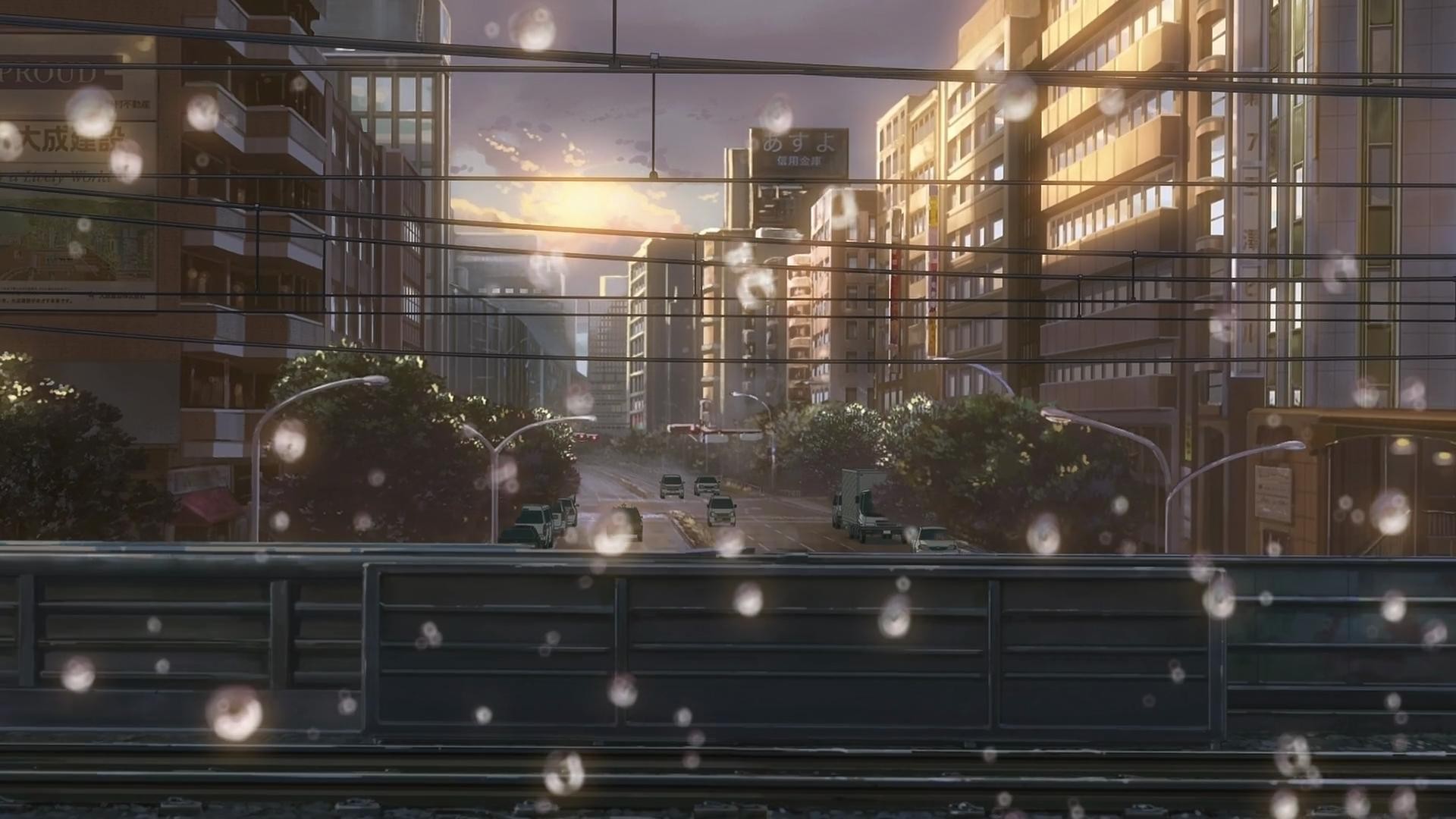 cityscapes, Cars, Makoto, Shinkai