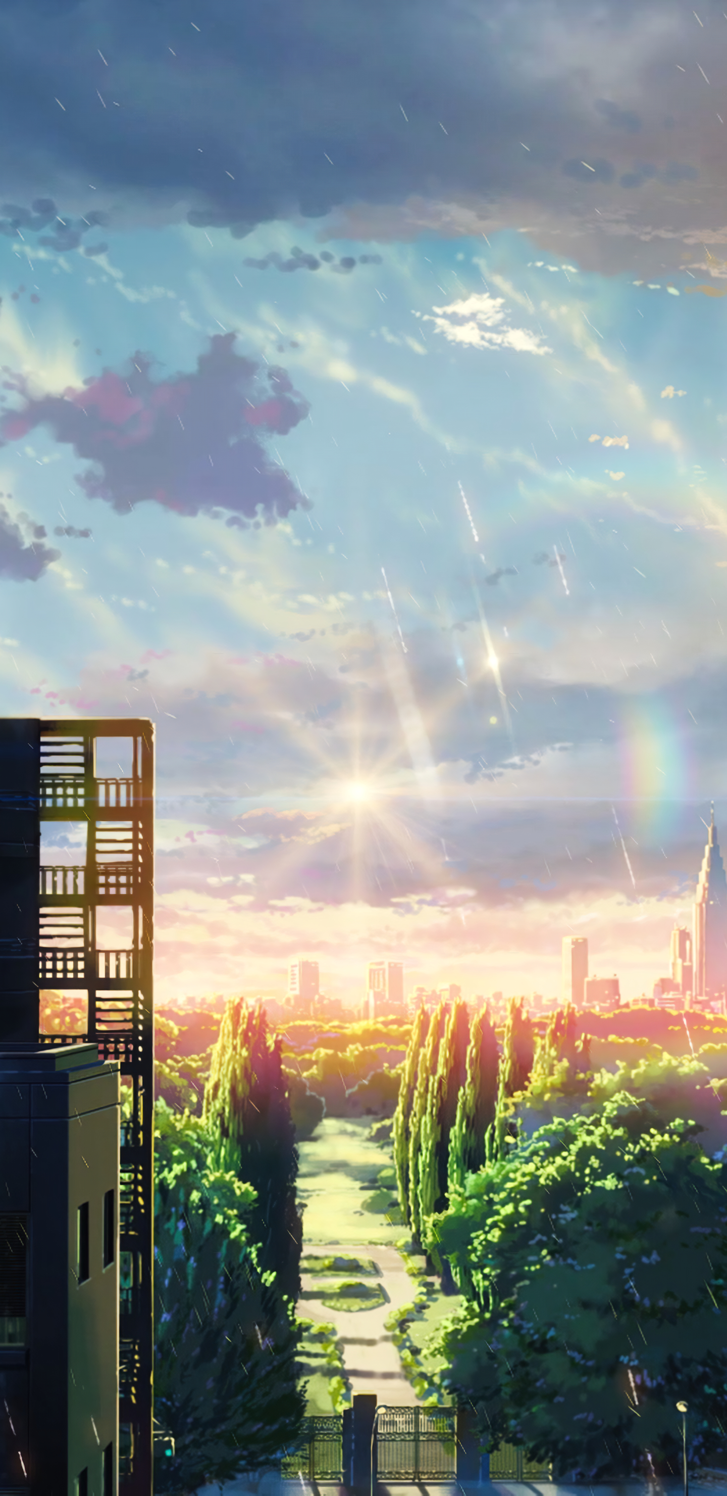 Mobile wallpaper: Anime, The Garden Of