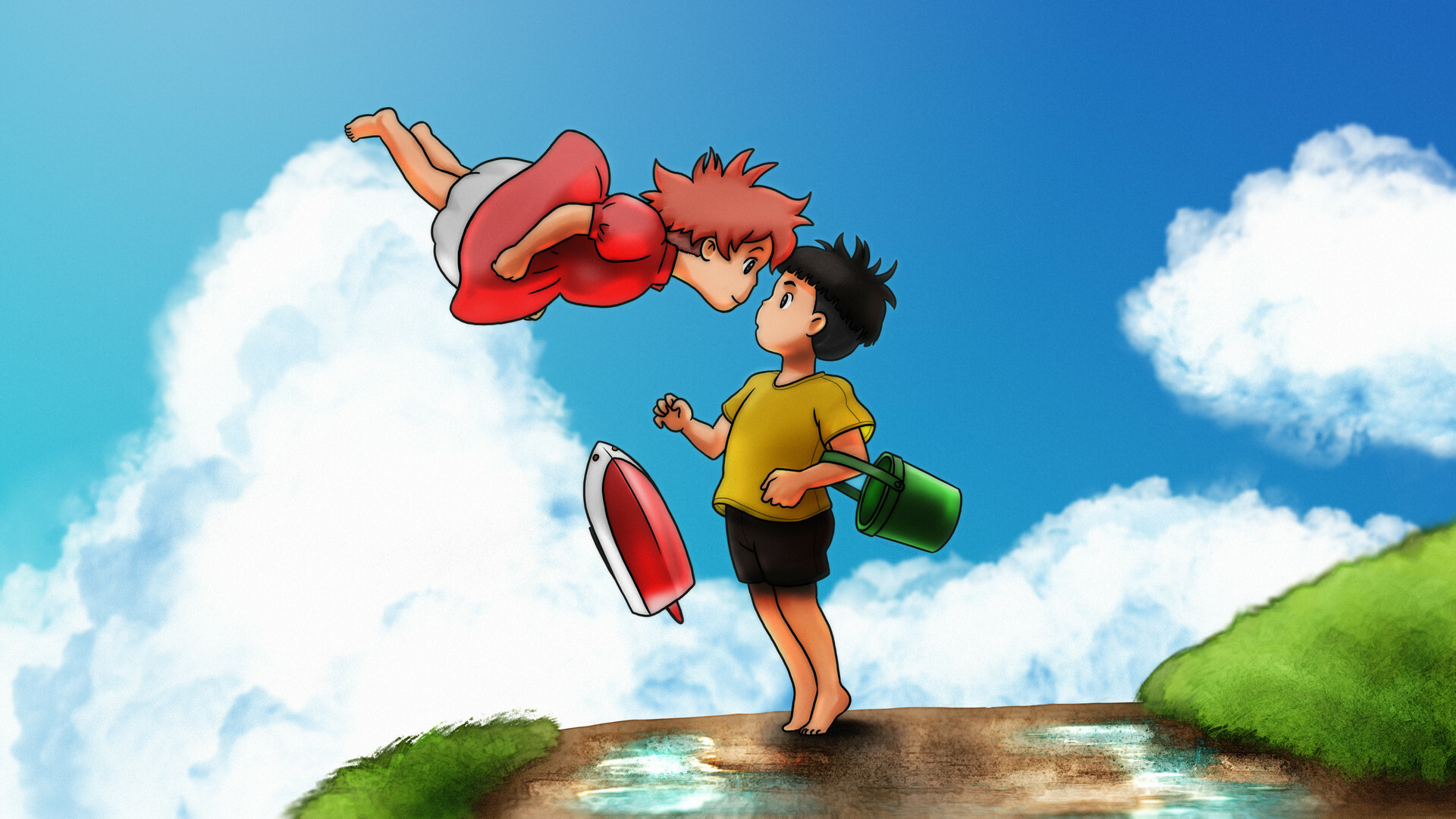 Ponyo Wallpaper