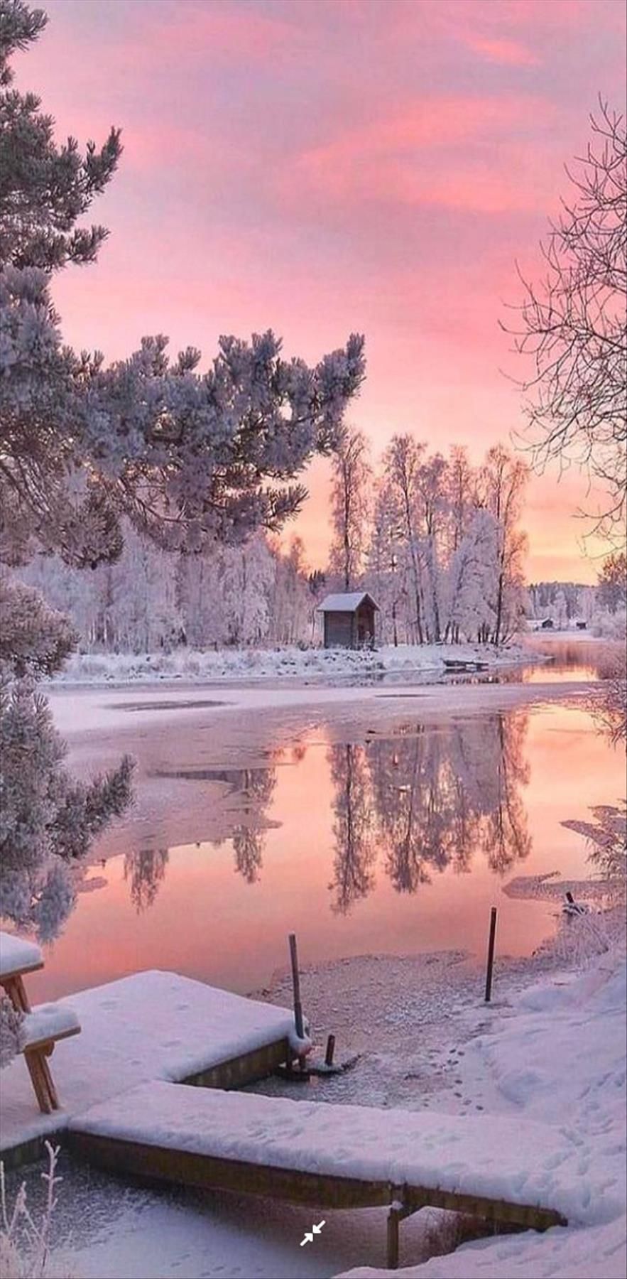 Winter iPhone wallpaper aesthetic