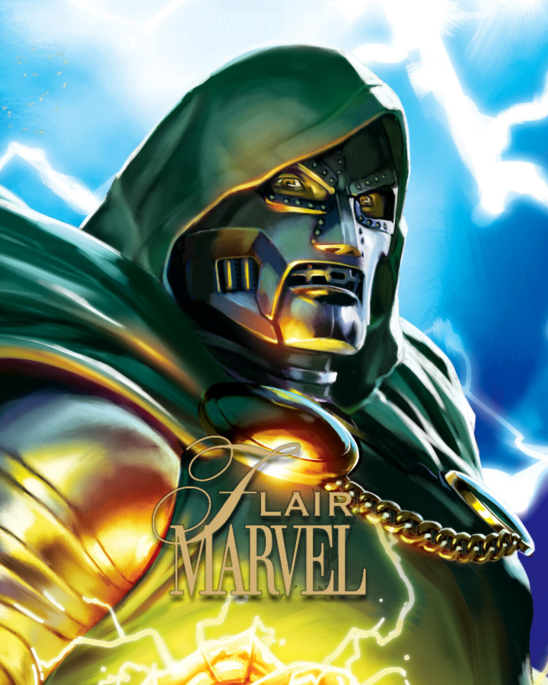 Dr Doom Marvel Flair 2024