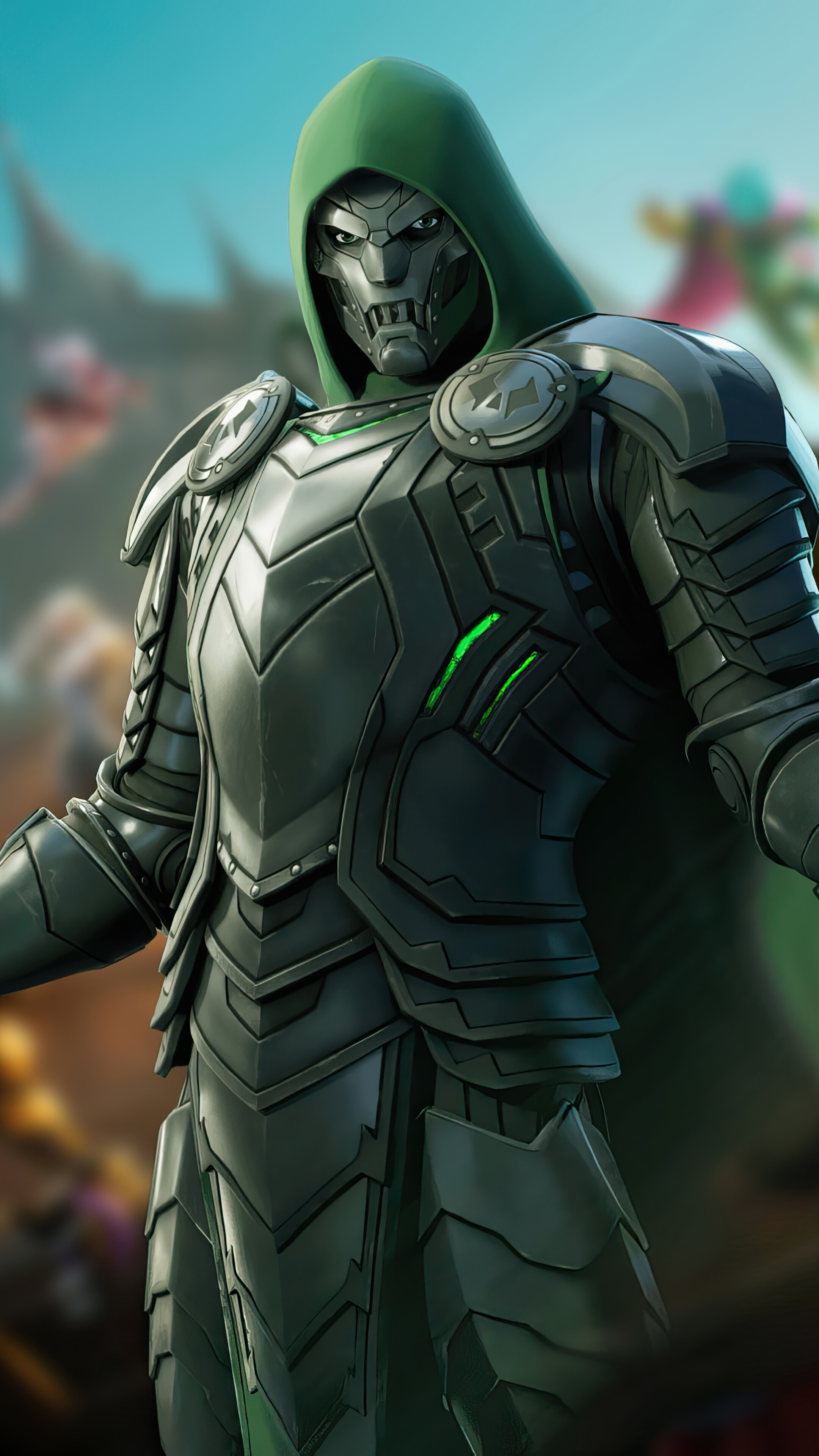 Doctor Doom Fortnite 4K Wallpaper