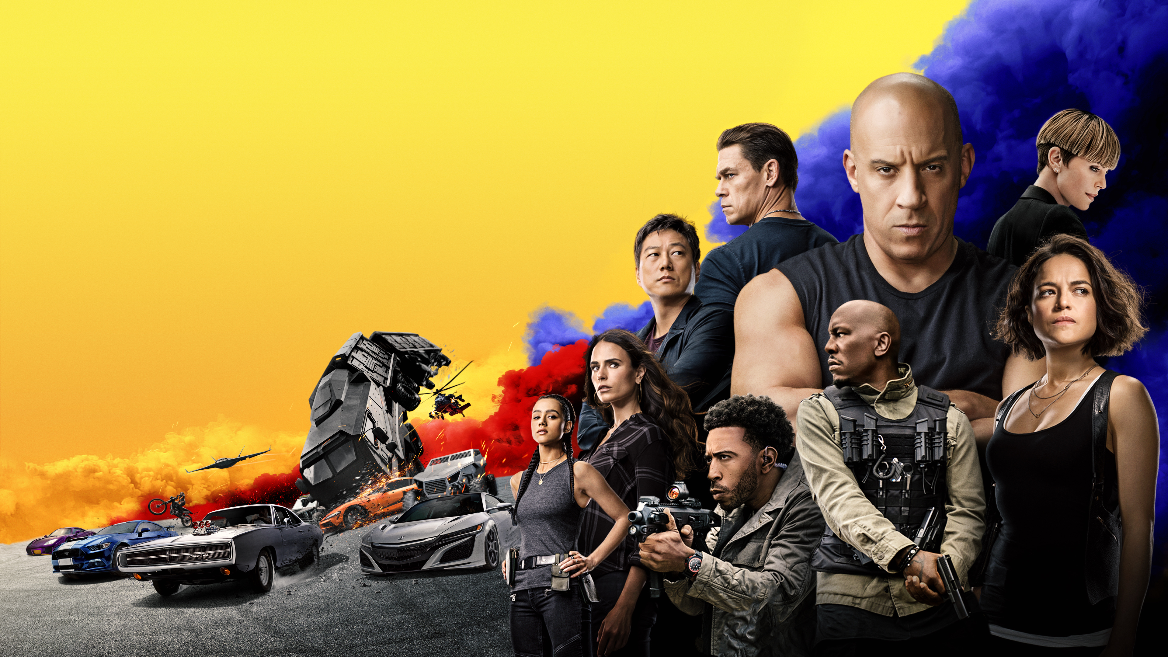 Wallpaper 4K, Action movies, F9, Vin Diesel