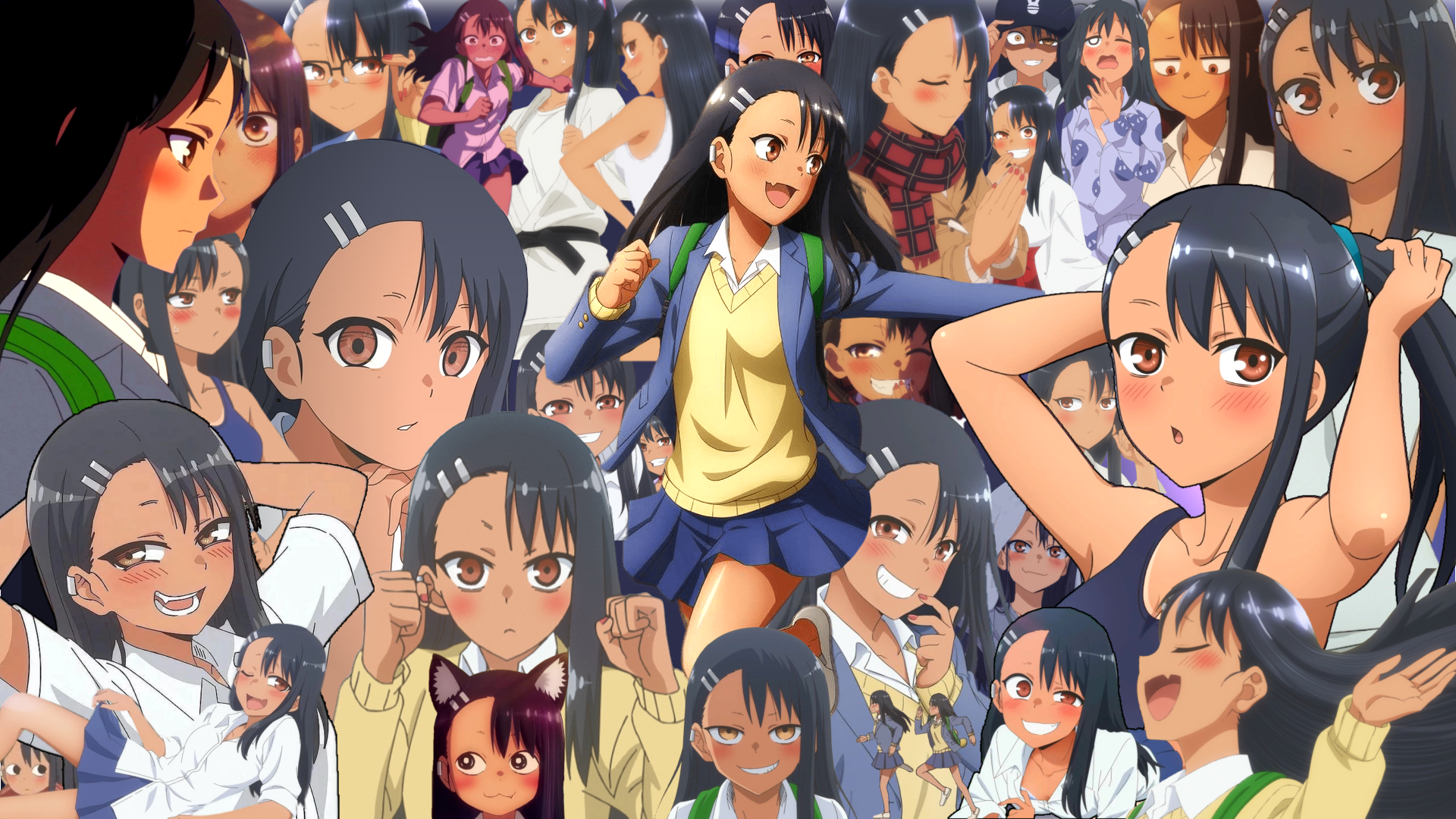 Nagatoro wallpaper v 2.0 now without