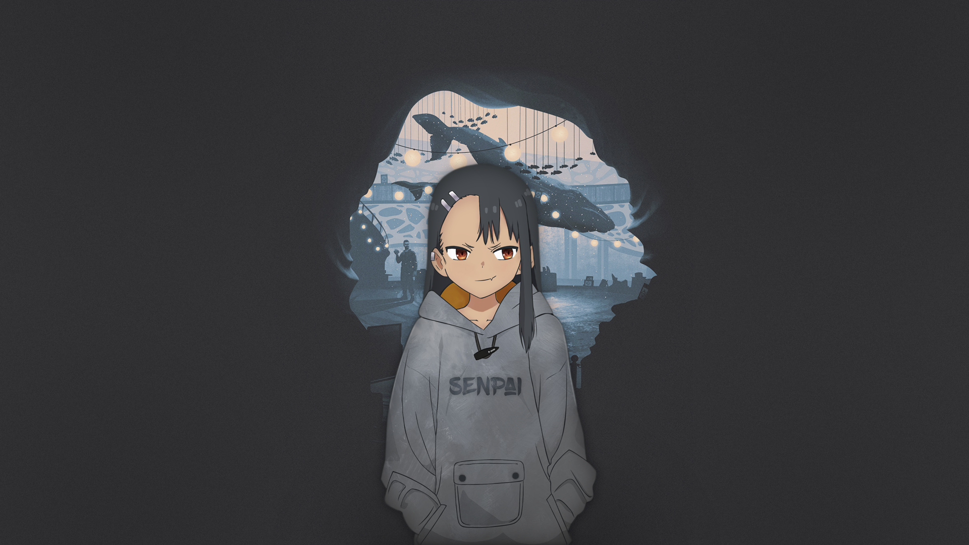 Nagatoro Hayase. Desktop wallpaper