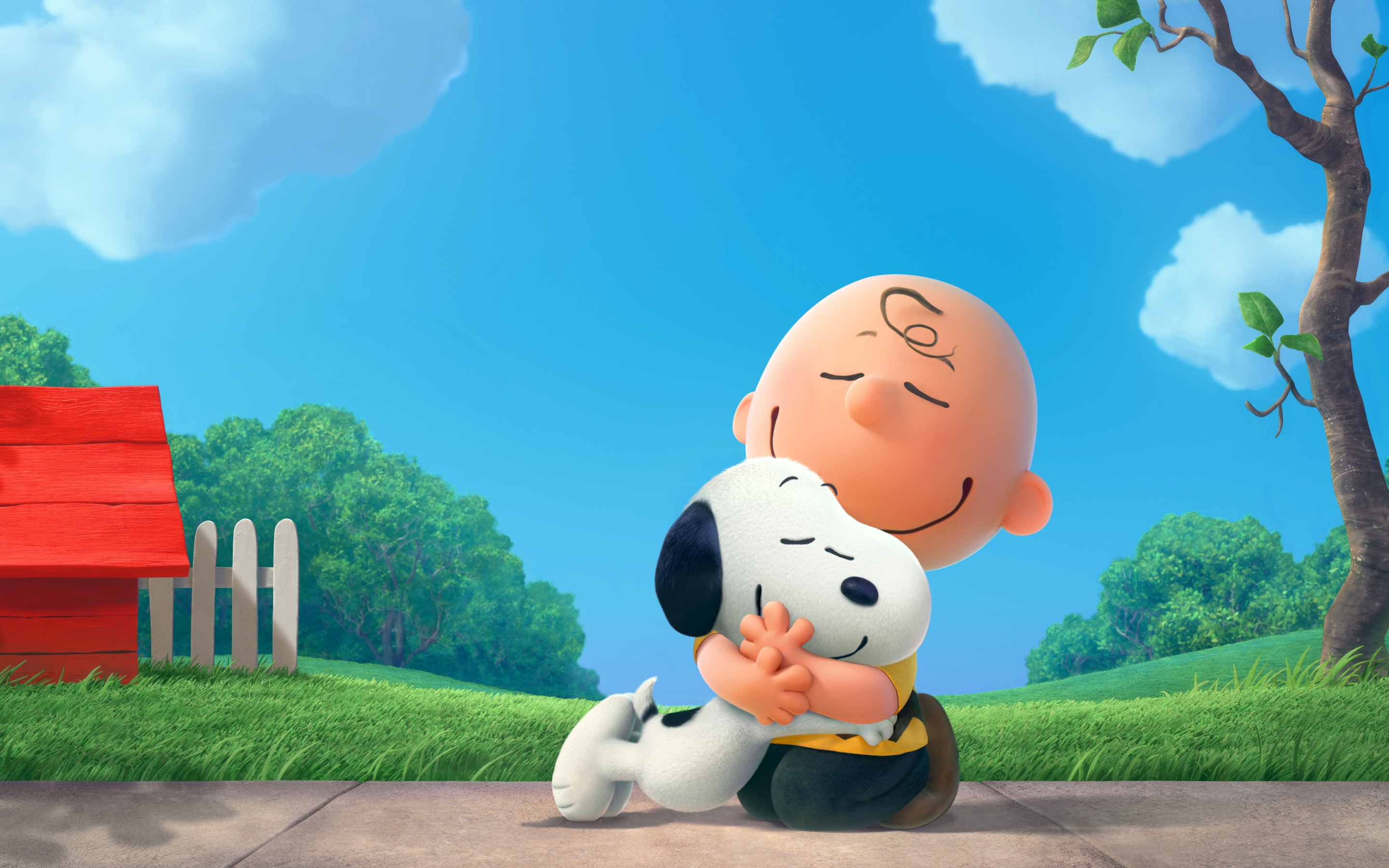 Charlie Brown Wallpaper 4K, Snoopy, Cute cartoon, Peanuts