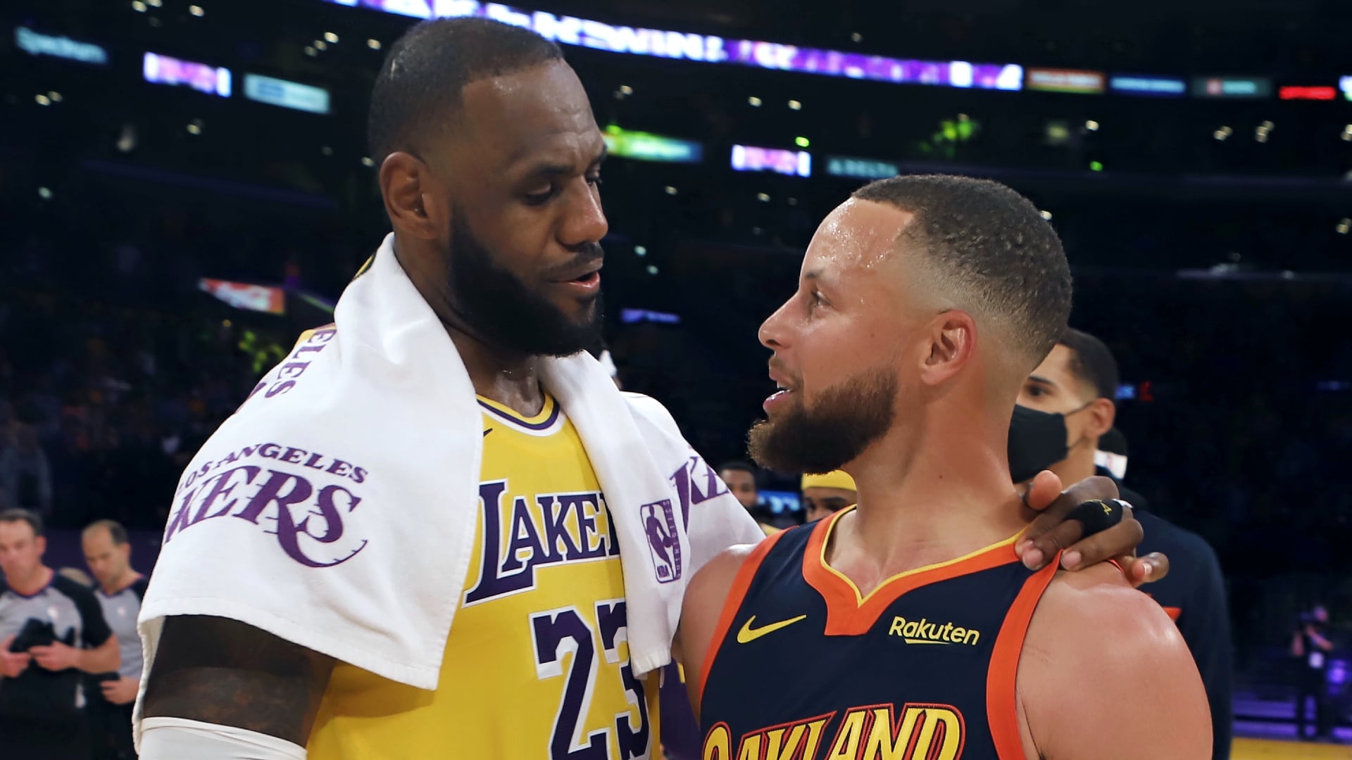 LeBron James calls Stephen Curry a