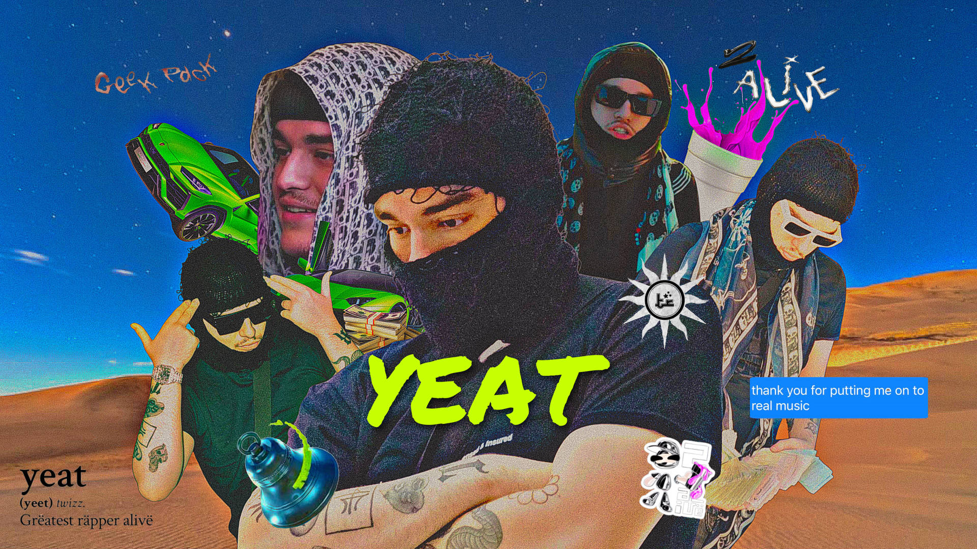 Yeat Wallpapers Wallpaper Cave