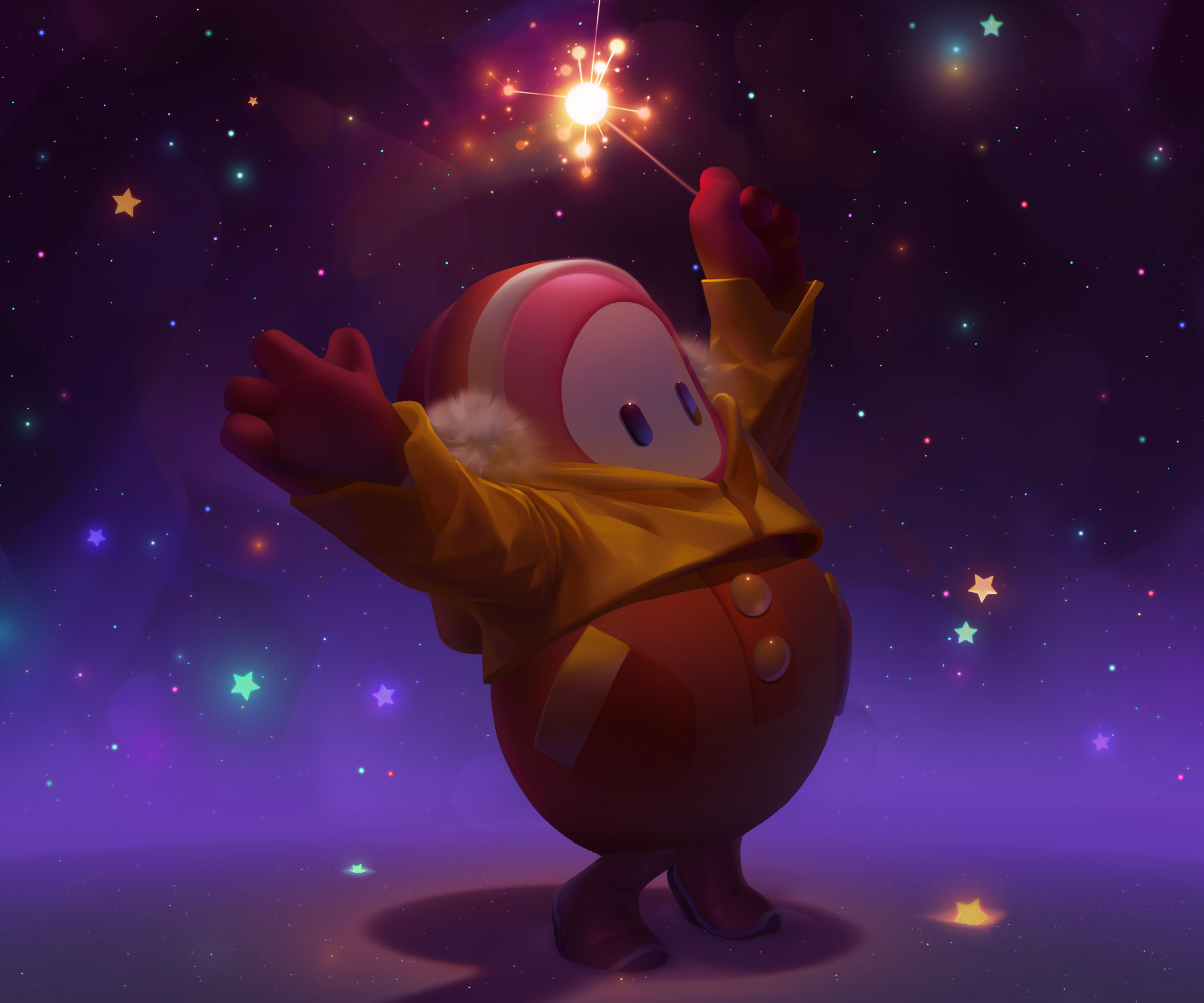 Video Game Fall Guys HD Wallpaper