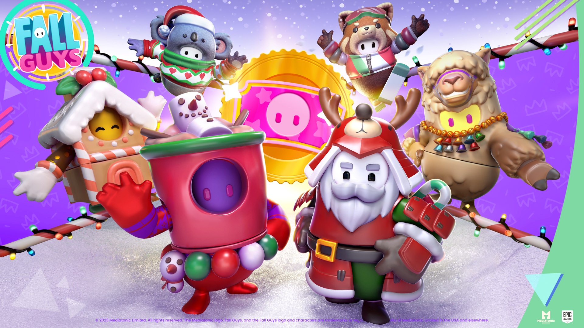 Video Game Fall Guys 4k Ultra HD Wallpaper