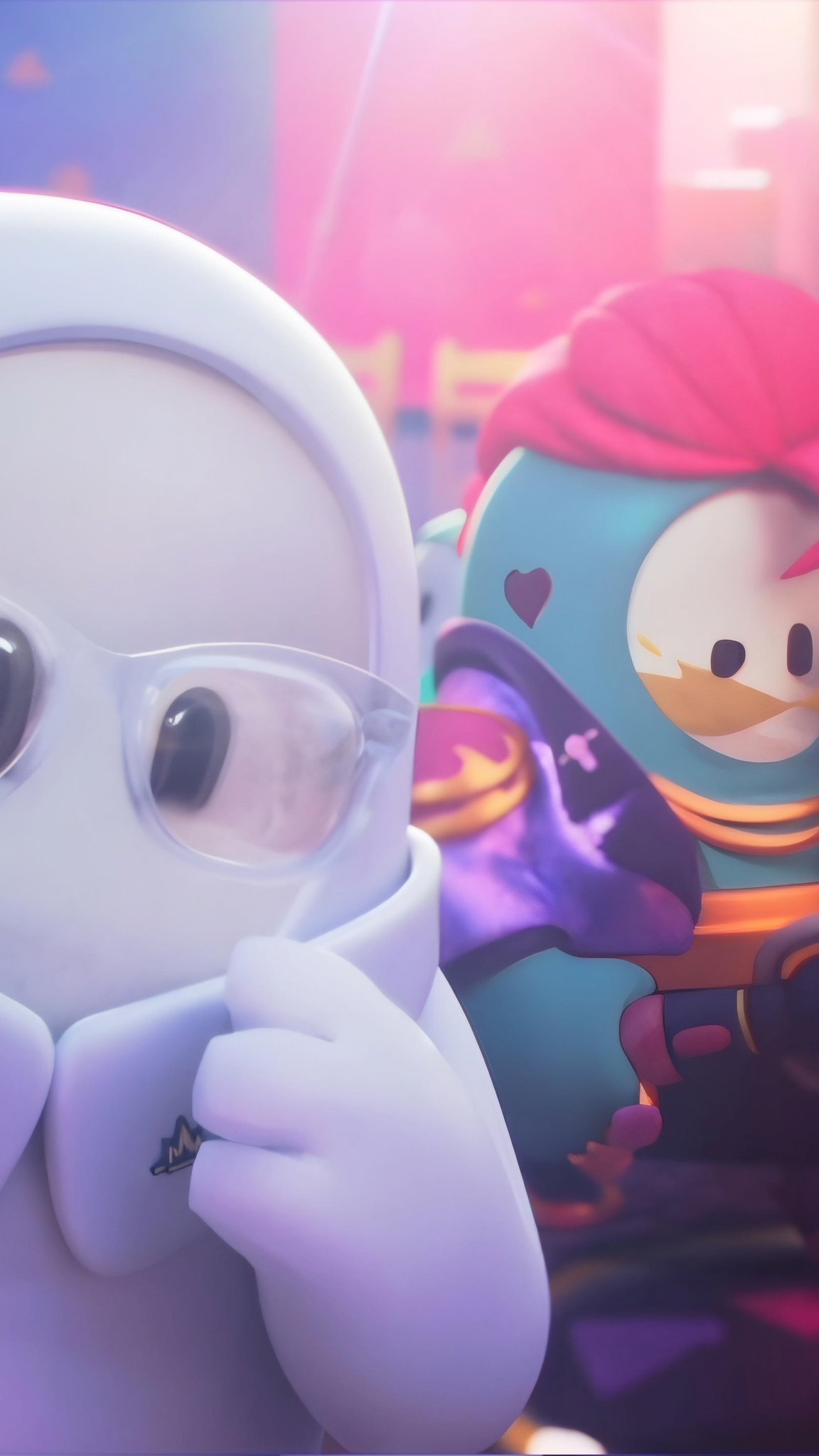 Fall Guys Mobile trailer