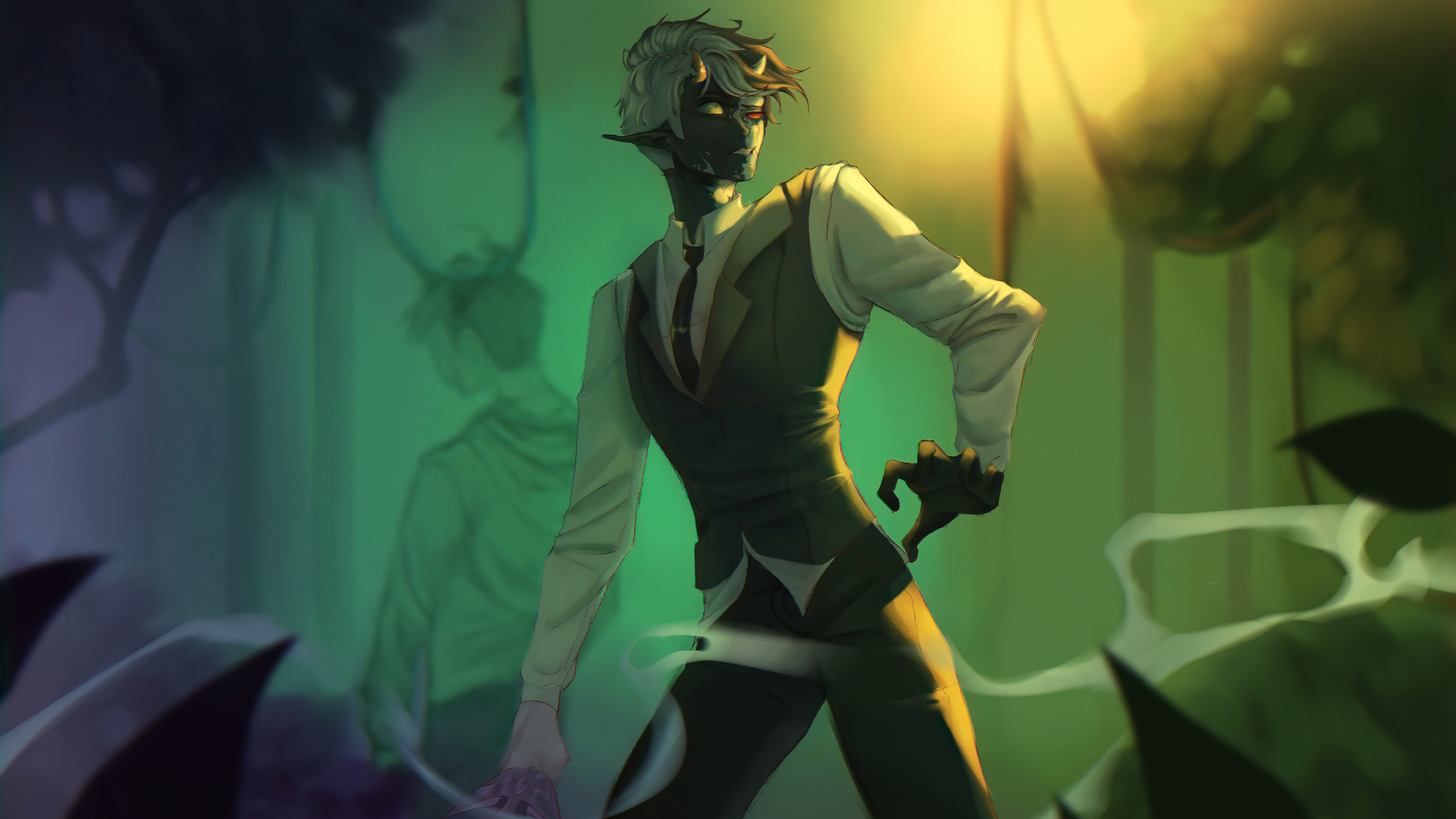 Fantasy Demon 4k Ultra HD Wallpaper