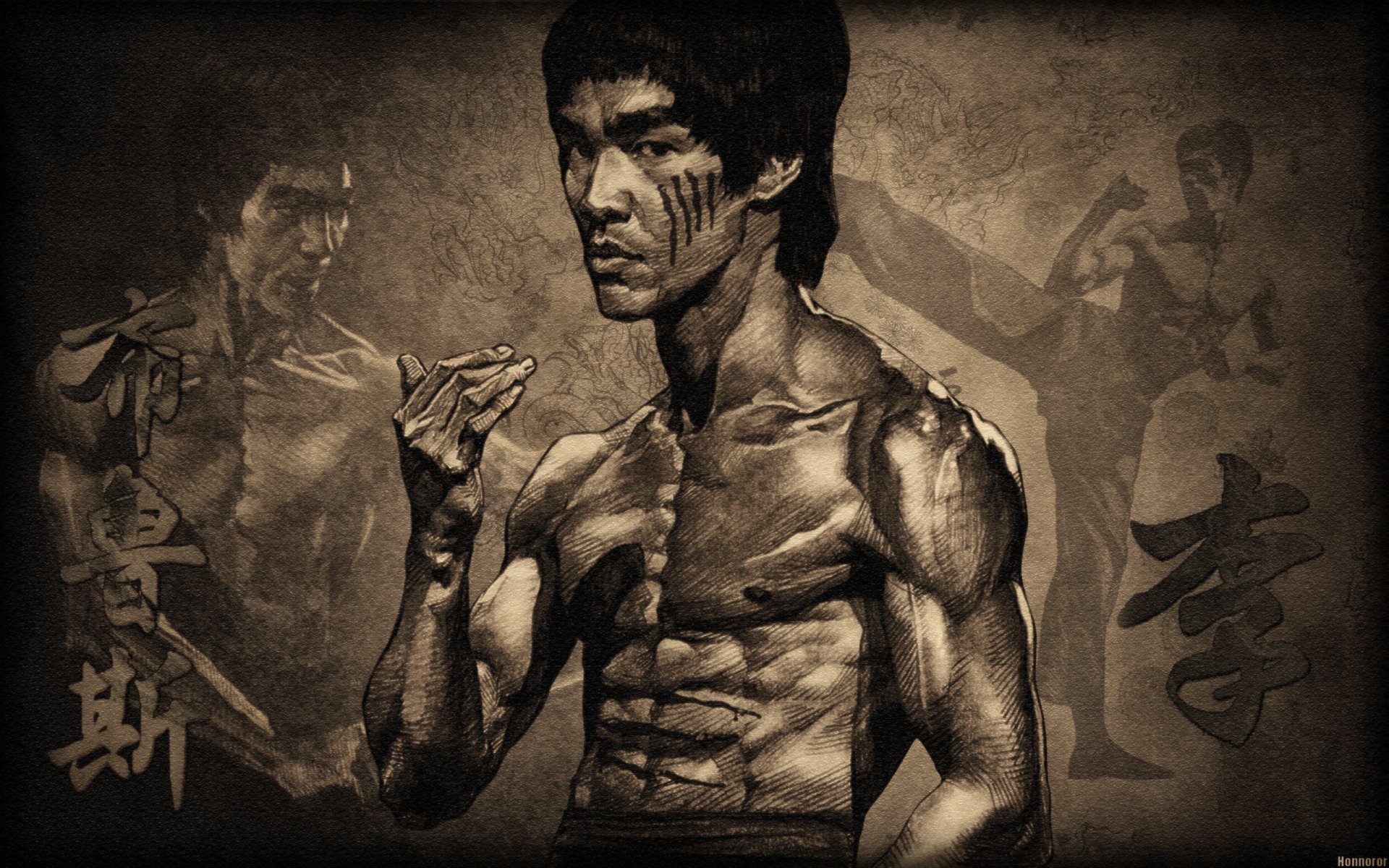 Bruce Lee Martial Arts HD Wallpaper