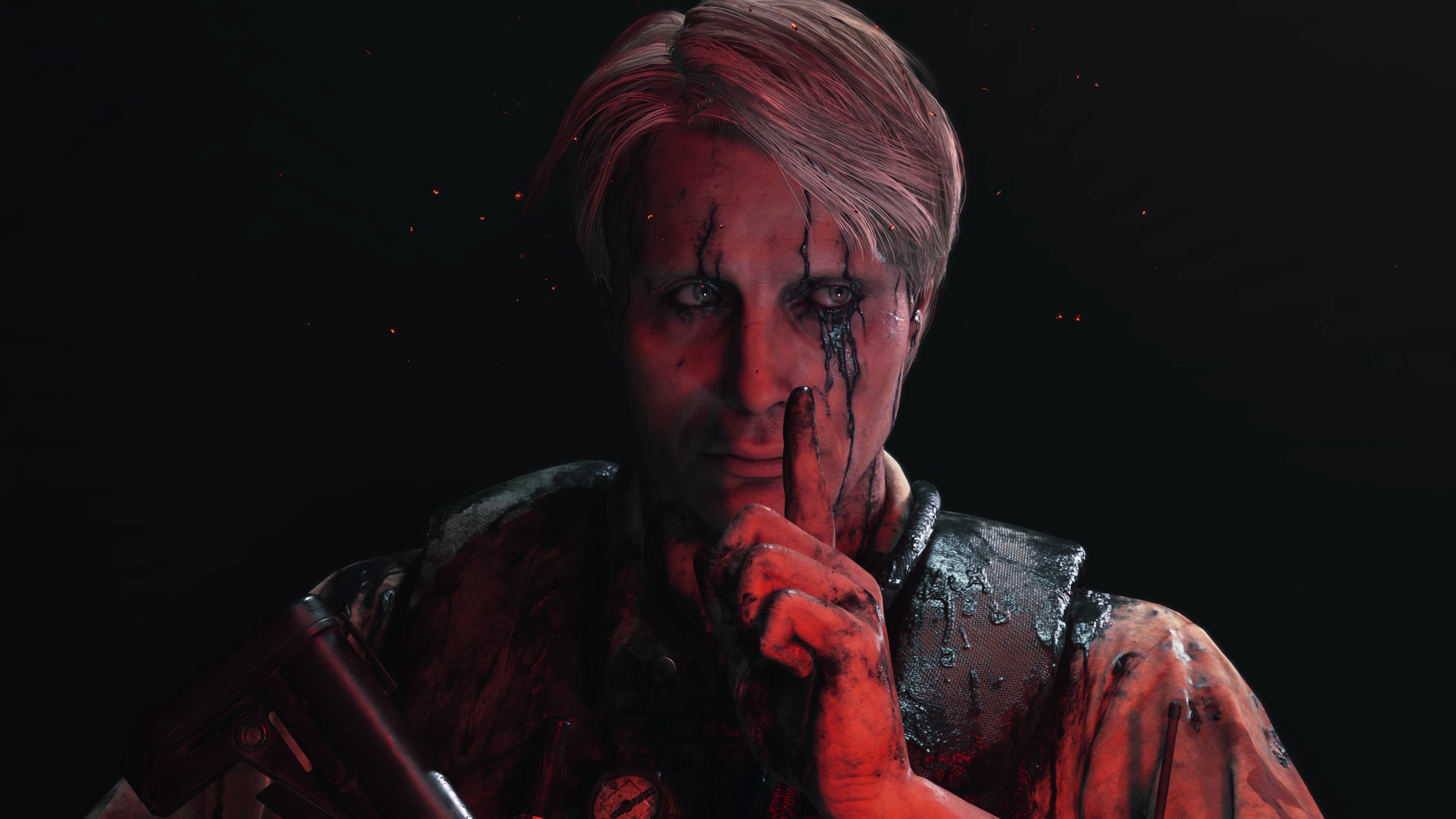 Death Stranding Cliff Mads Mikkelsen 4K