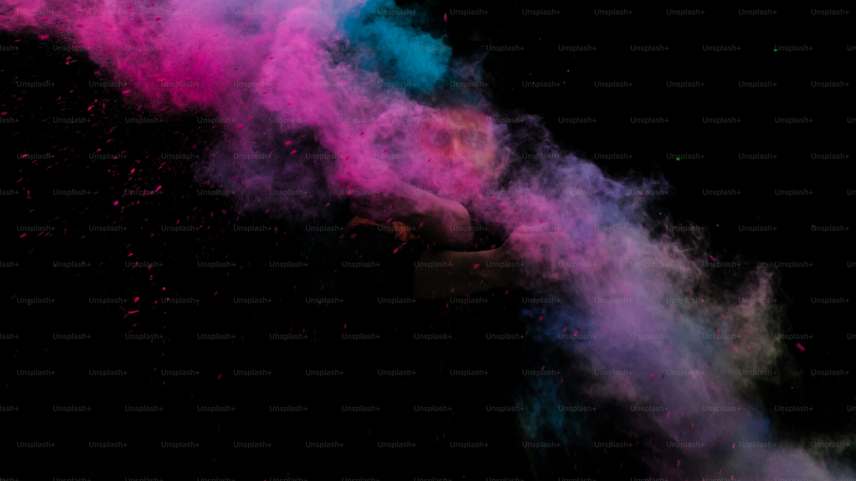 Powder Explosion Picture. Download