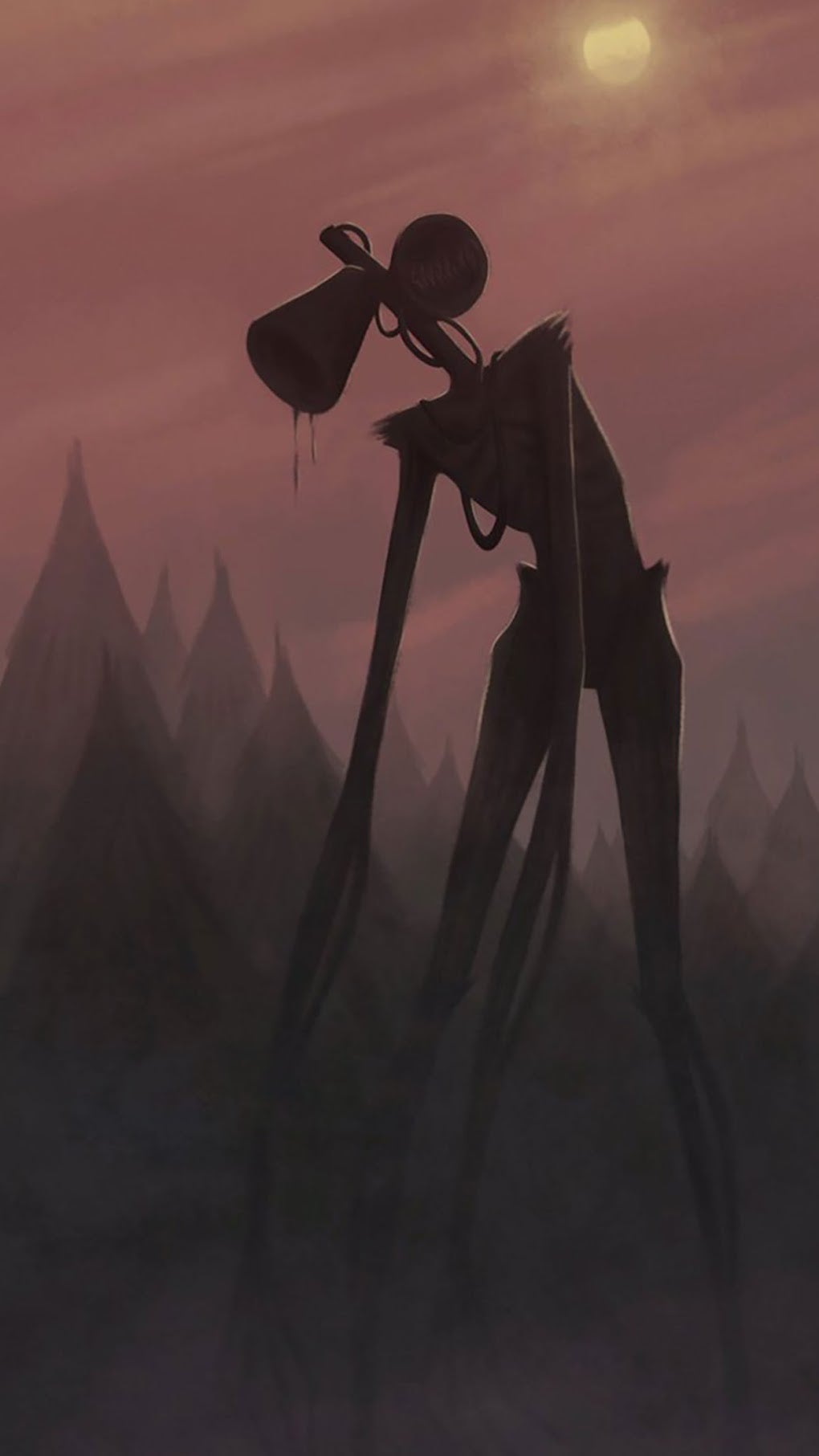 Siren Head Scary Wallpaper 4K, Horror