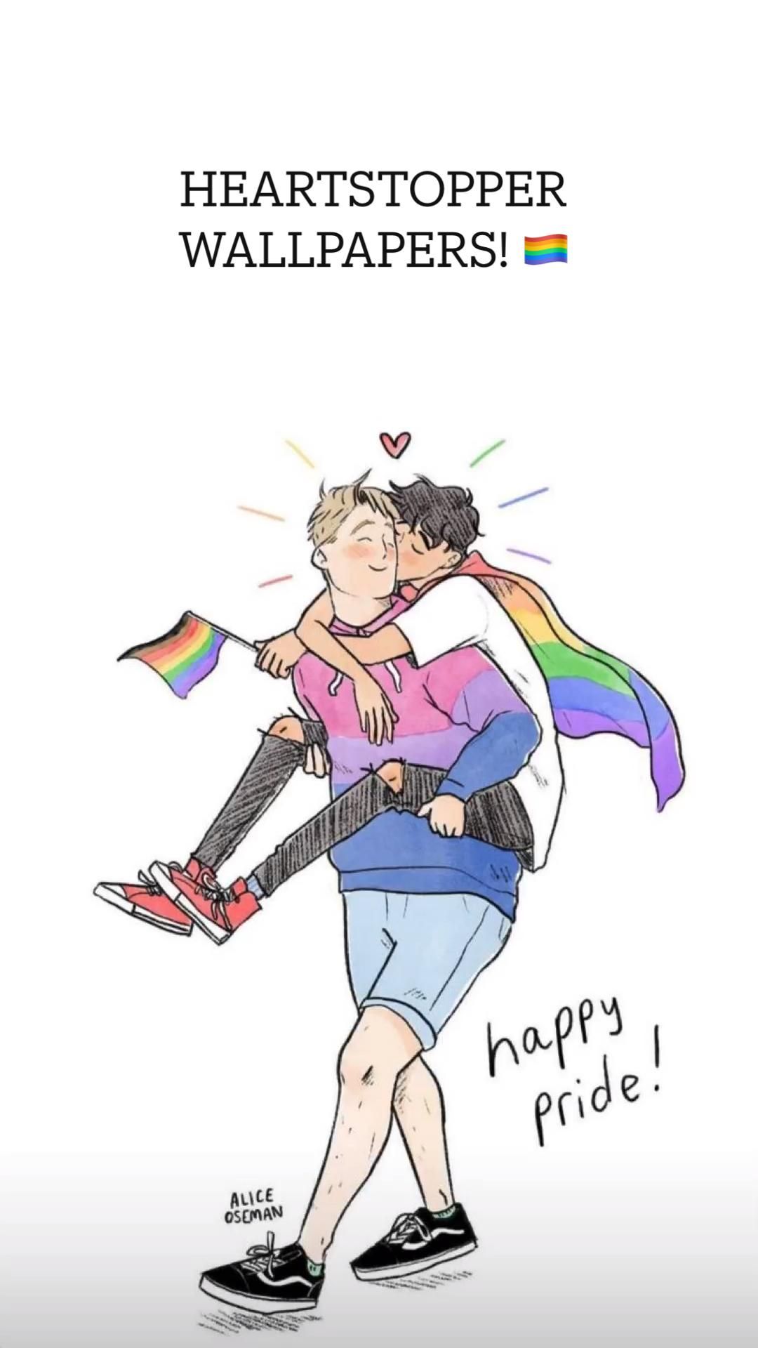 HEARTSTOPPER WALLPAPERS!