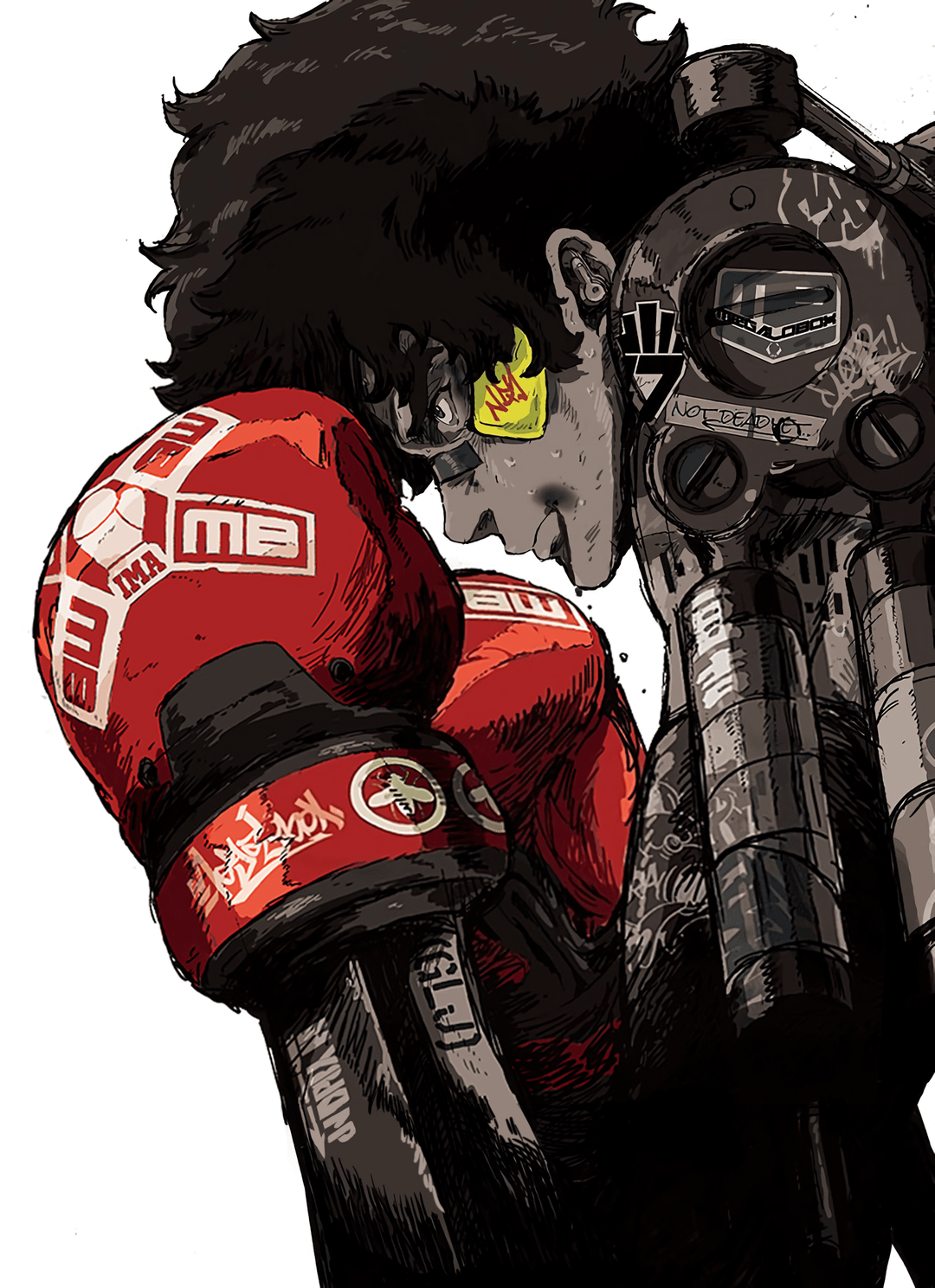 Megalo Box Poster textless