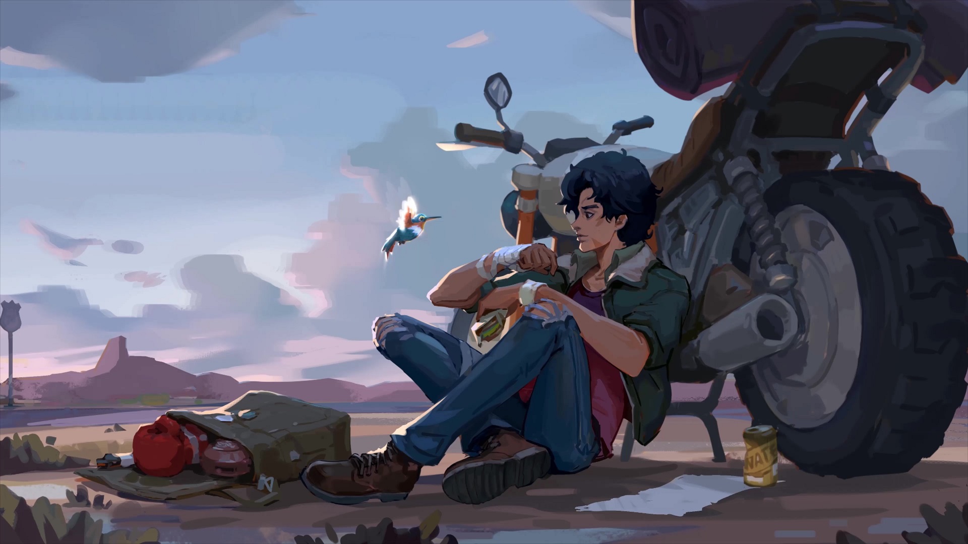 Megalo Box Live Wallpaper, Animated