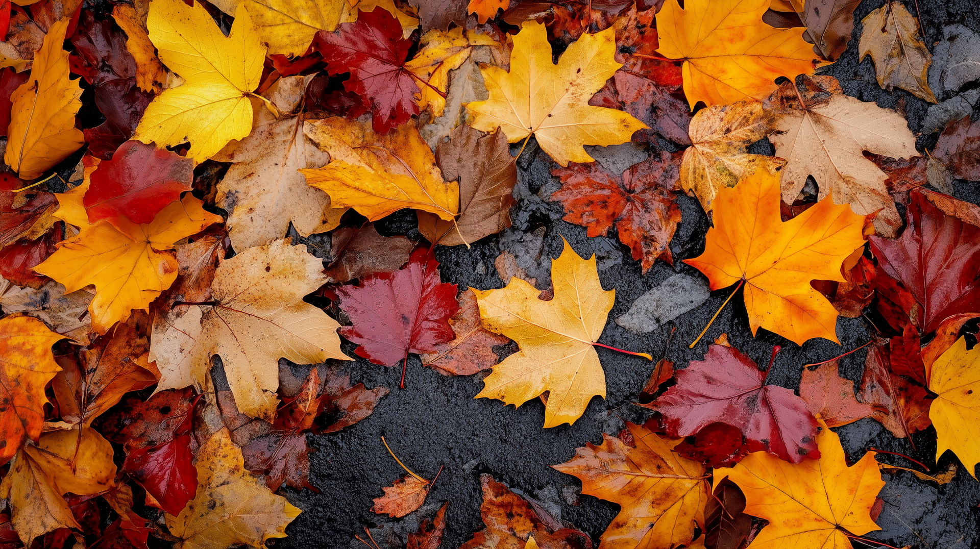 HD Wallpaper: Embrace the Beauty of Fall Leaves