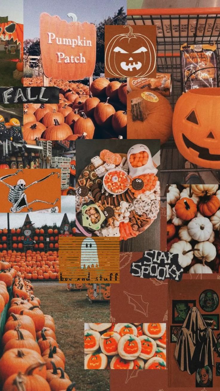 Halloween Collage Aesthetic