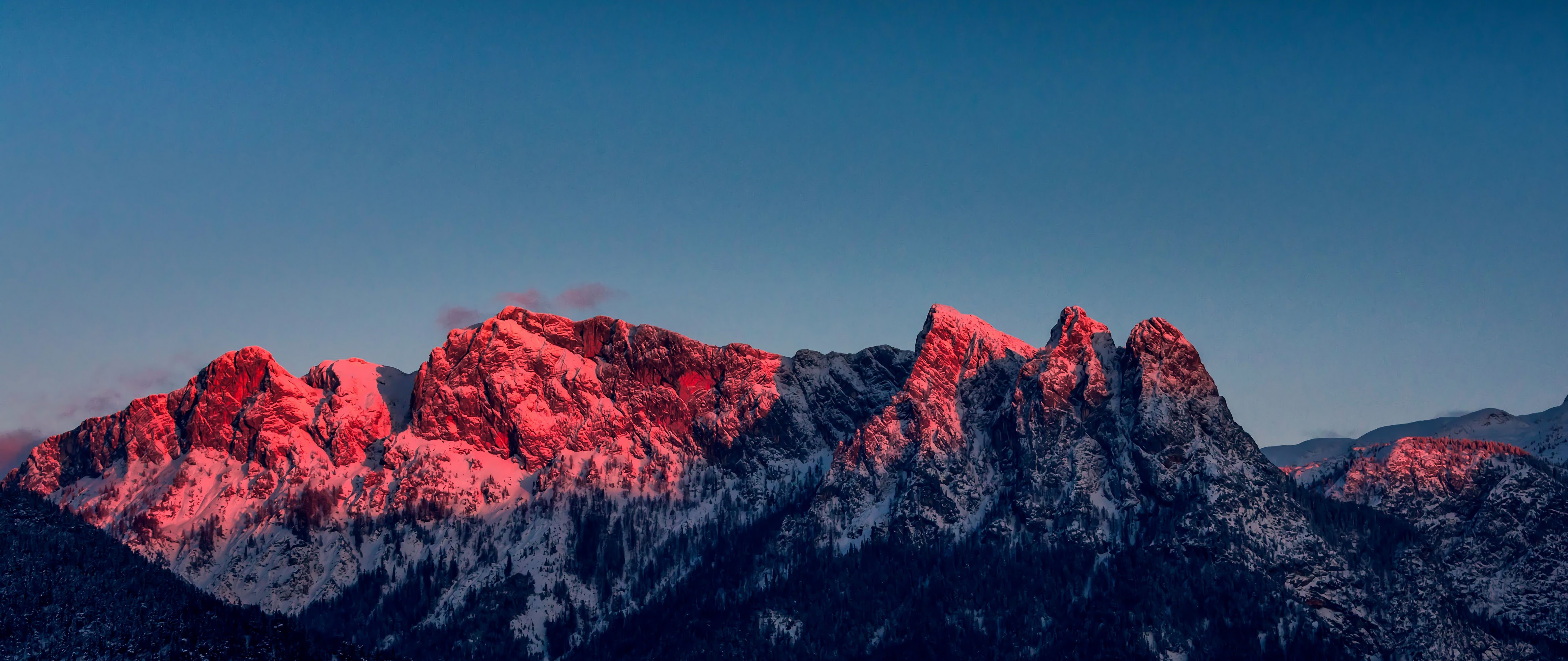 Mountain Landscape Nature Scenery 4K