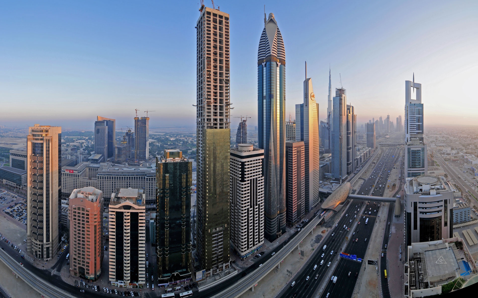 Stunning Dubai Skyline HD Wallpaper