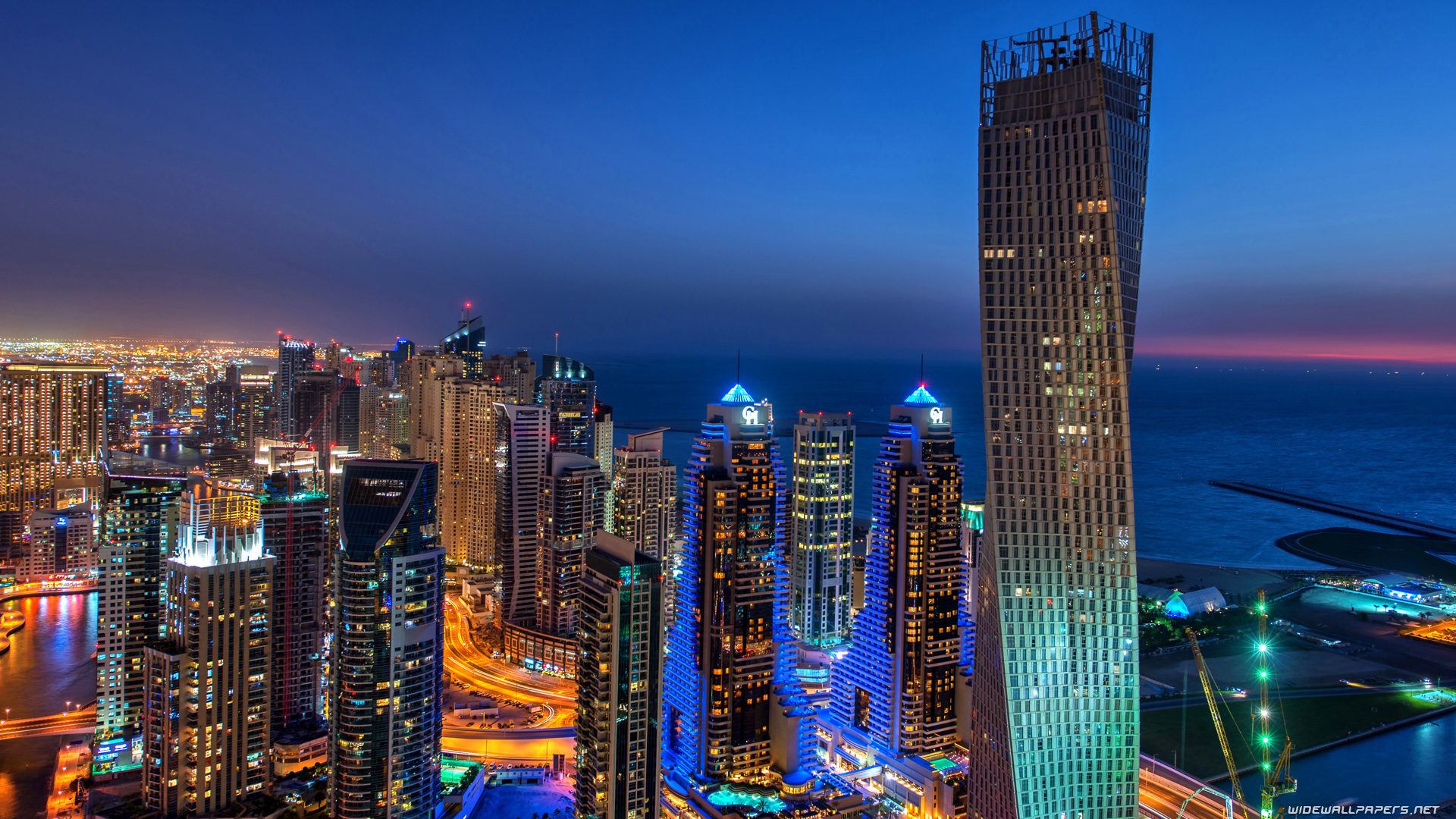 Dubai city desktop wallpaper HD