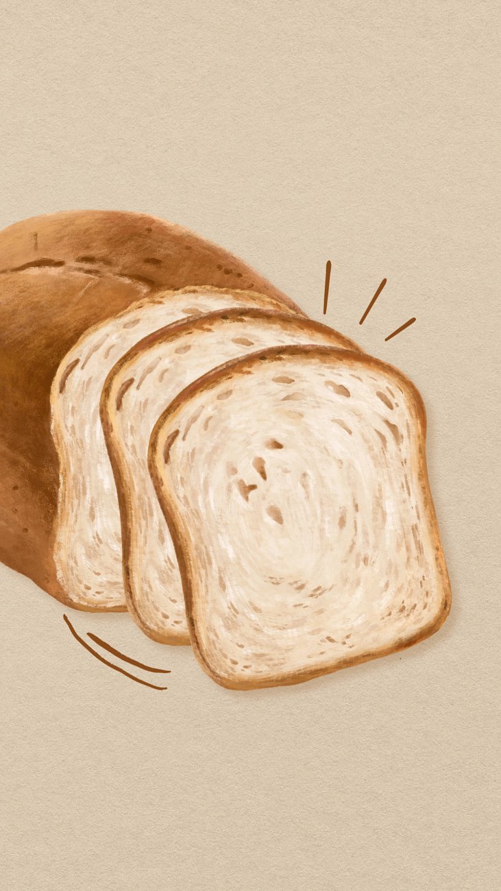 Bread loaf HD wallpaper, breakfast